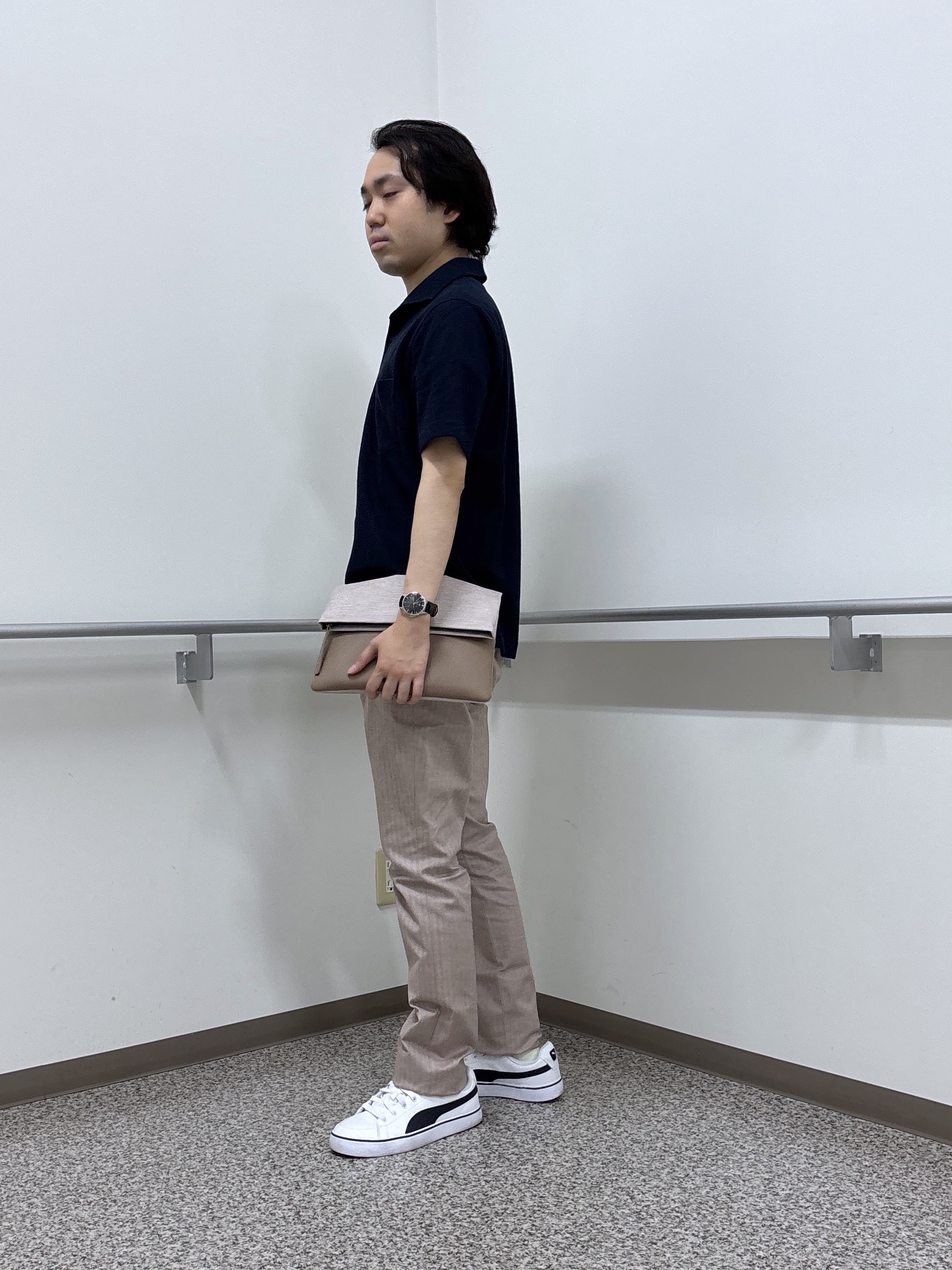 KEIさんの「TAKEO KIKUCHI｜【抗菌防臭】ステイフレッシュ ポロシャツ」を使ったコーディネート