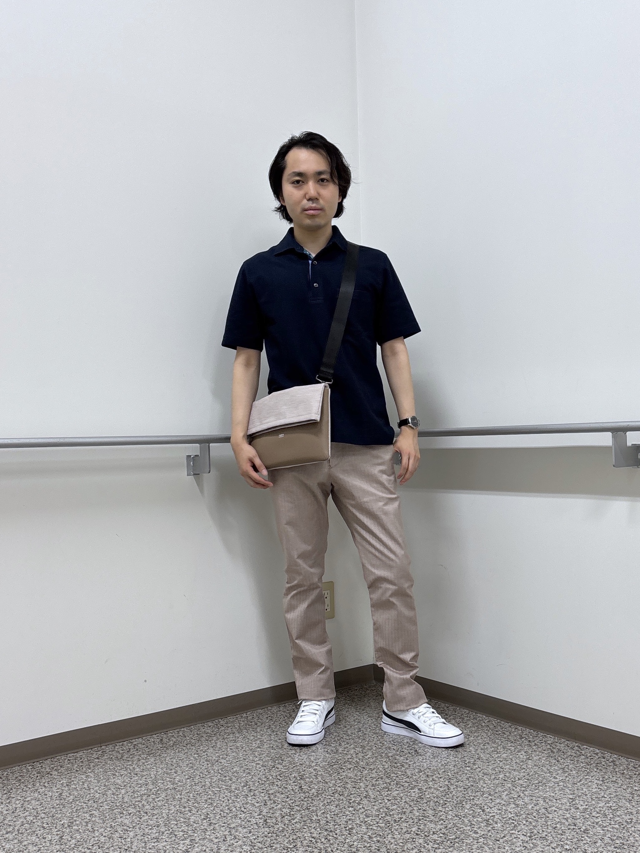 KEIさんの「TAKEO KIKUCHI｜【抗菌防臭】ステイフレッシュ ポロシャツ」を使ったコーディネート