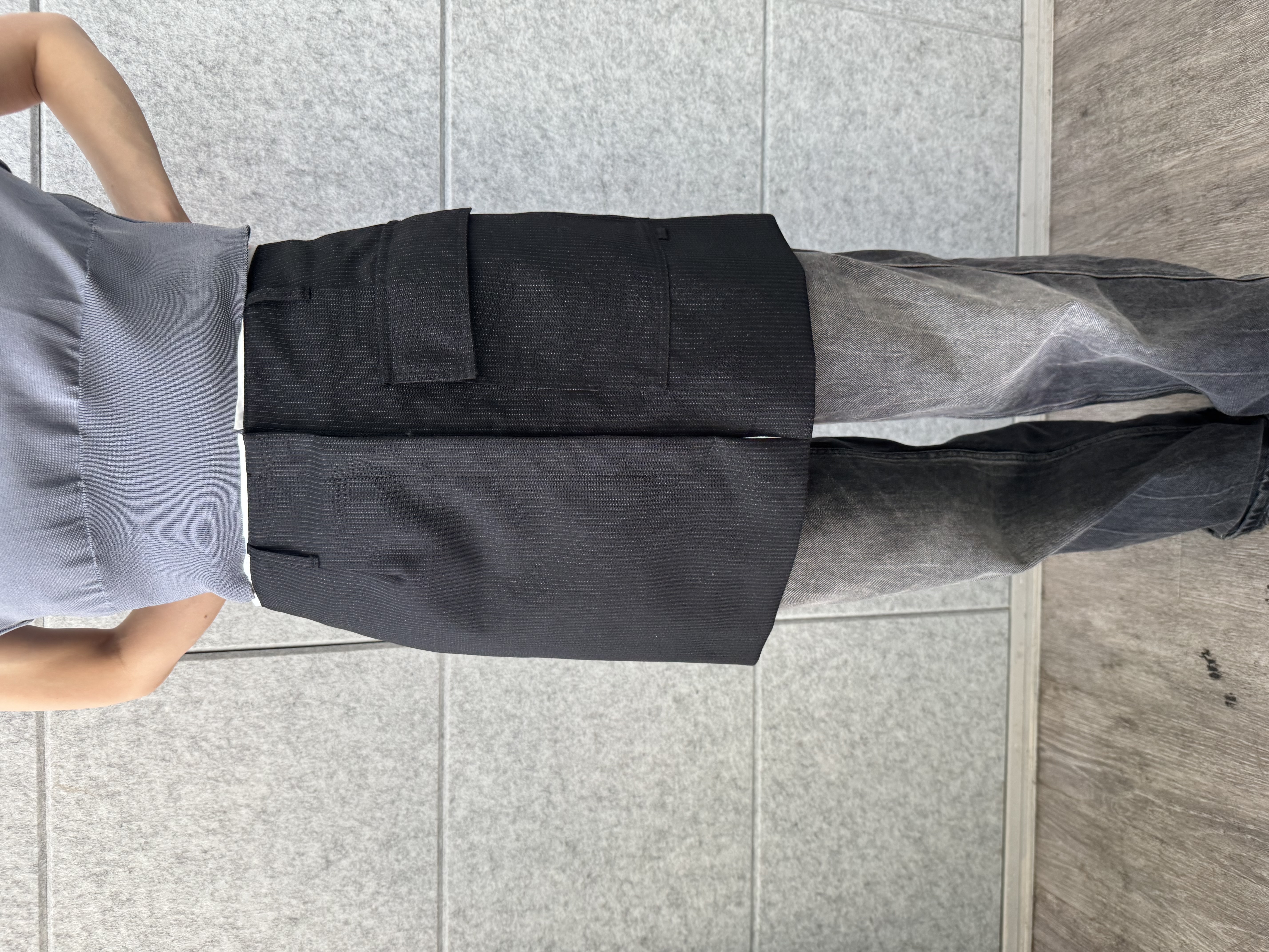 designer yukaさんの「CODE A｜design short vest」を使ったコーディネート