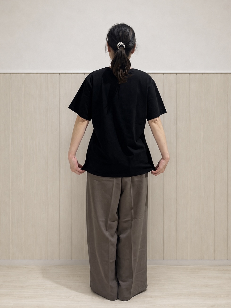 まつみさんの「SHOO･LA･RUE｜【ひんやり/体型カバー】冷房、UV対策で持ってて安心 さらさら五分袖ボレロカーディガン」を使ったコーディネート
