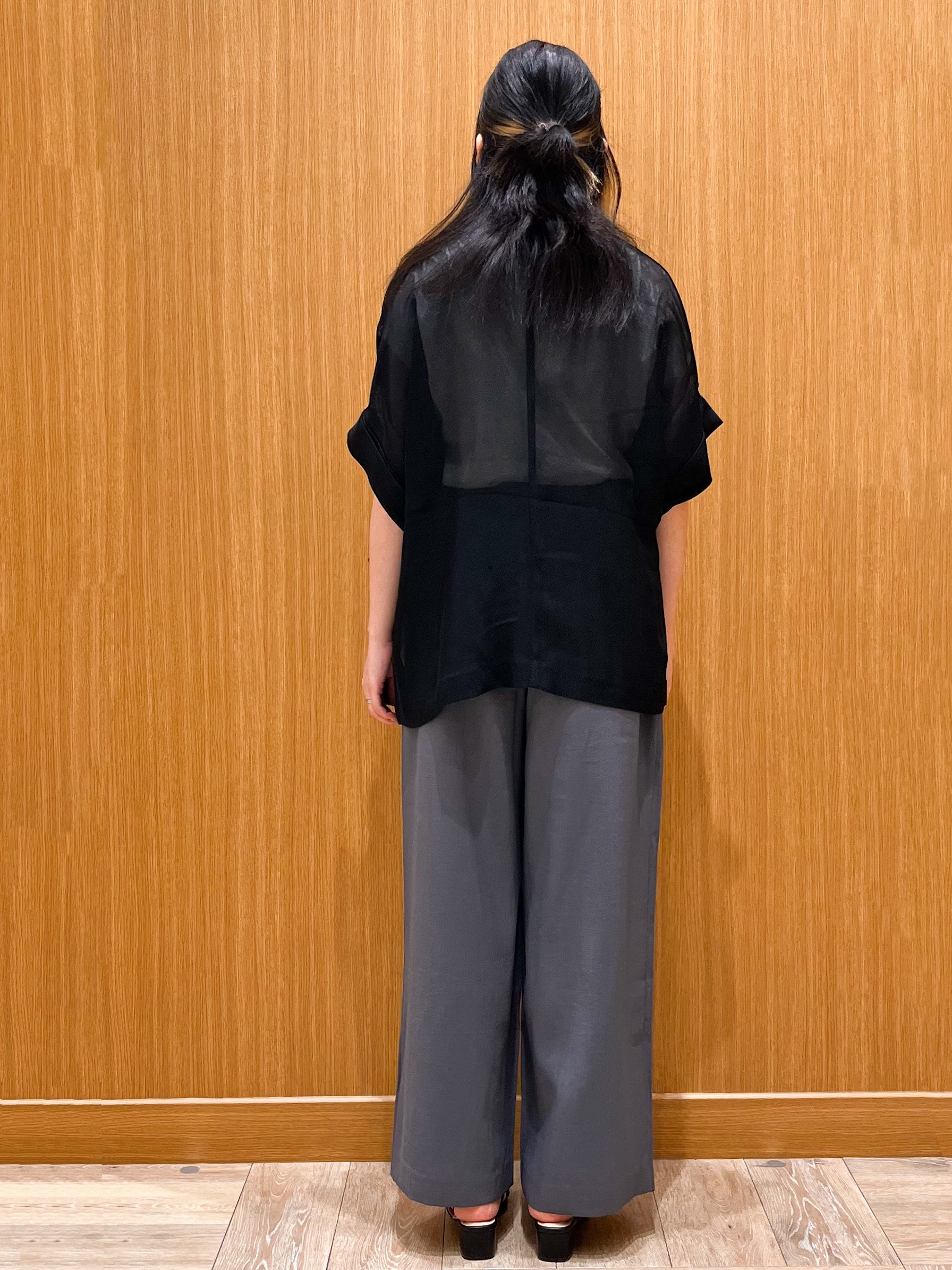 aさんの「OPAQUE.CLIP｜メッシュテーラードジャケット【洗濯機OK】」を使ったコーディネート