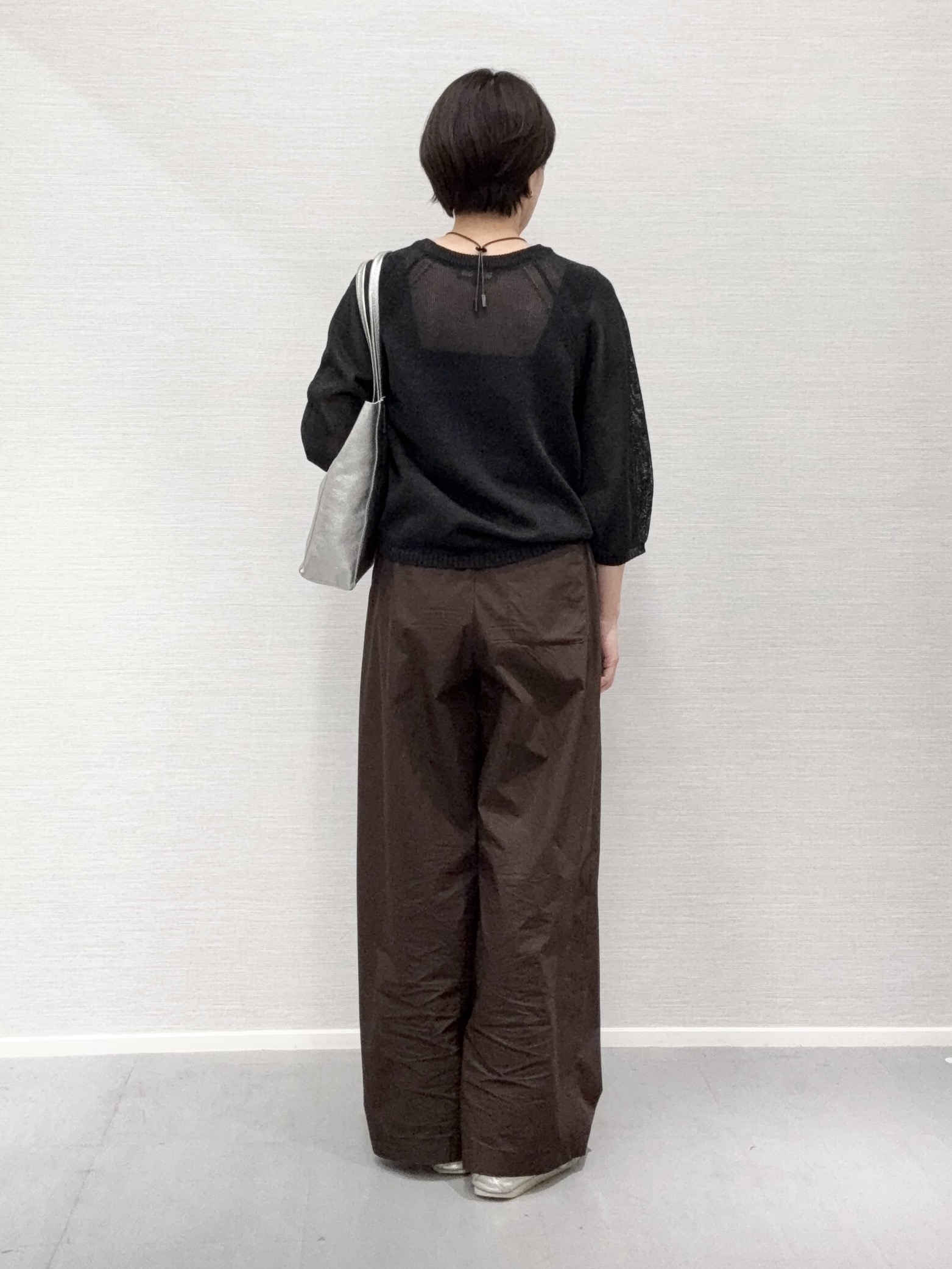 Yukoさんの「UNTITLED｜【洗える/ゆったり】クルーネックドライニット」を使ったコーディネート