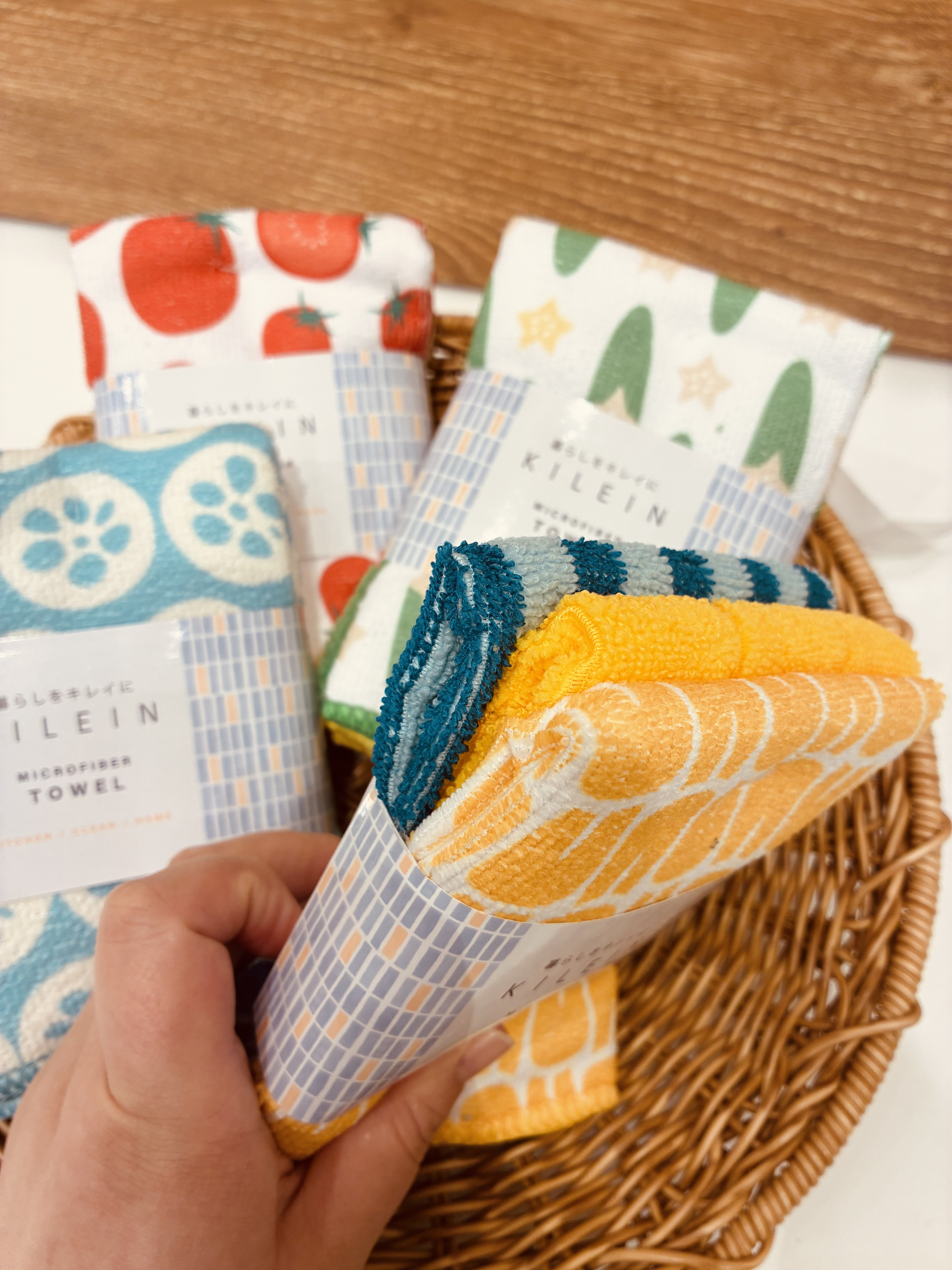 あーちゃんさんの「212 KITCHEN STORE｜KILEIN マイクロファイバータオル コーン」を使ったコーディネート