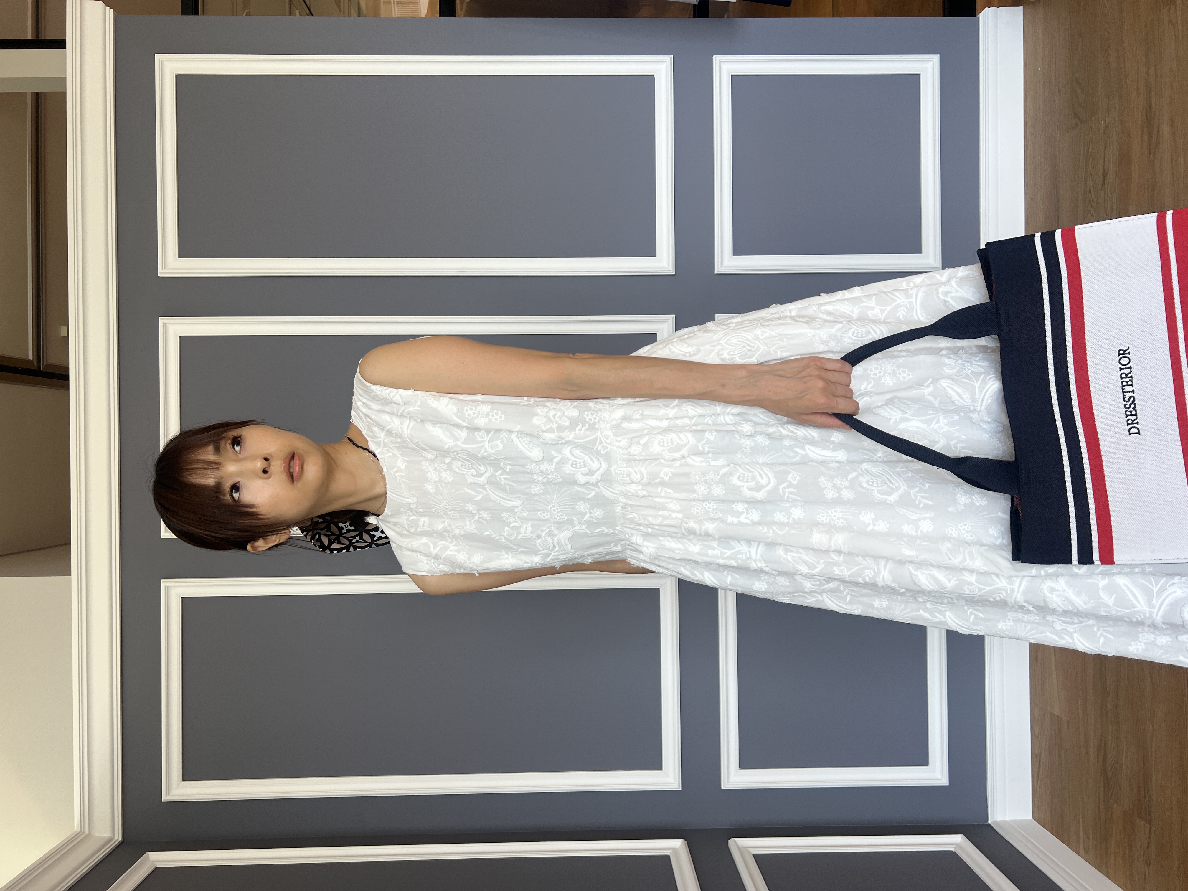 misaさんの「DRESSTERIOR｜【otonaMUSE5月号掲載】スキニーベルトサンダル」を使ったコーディネート