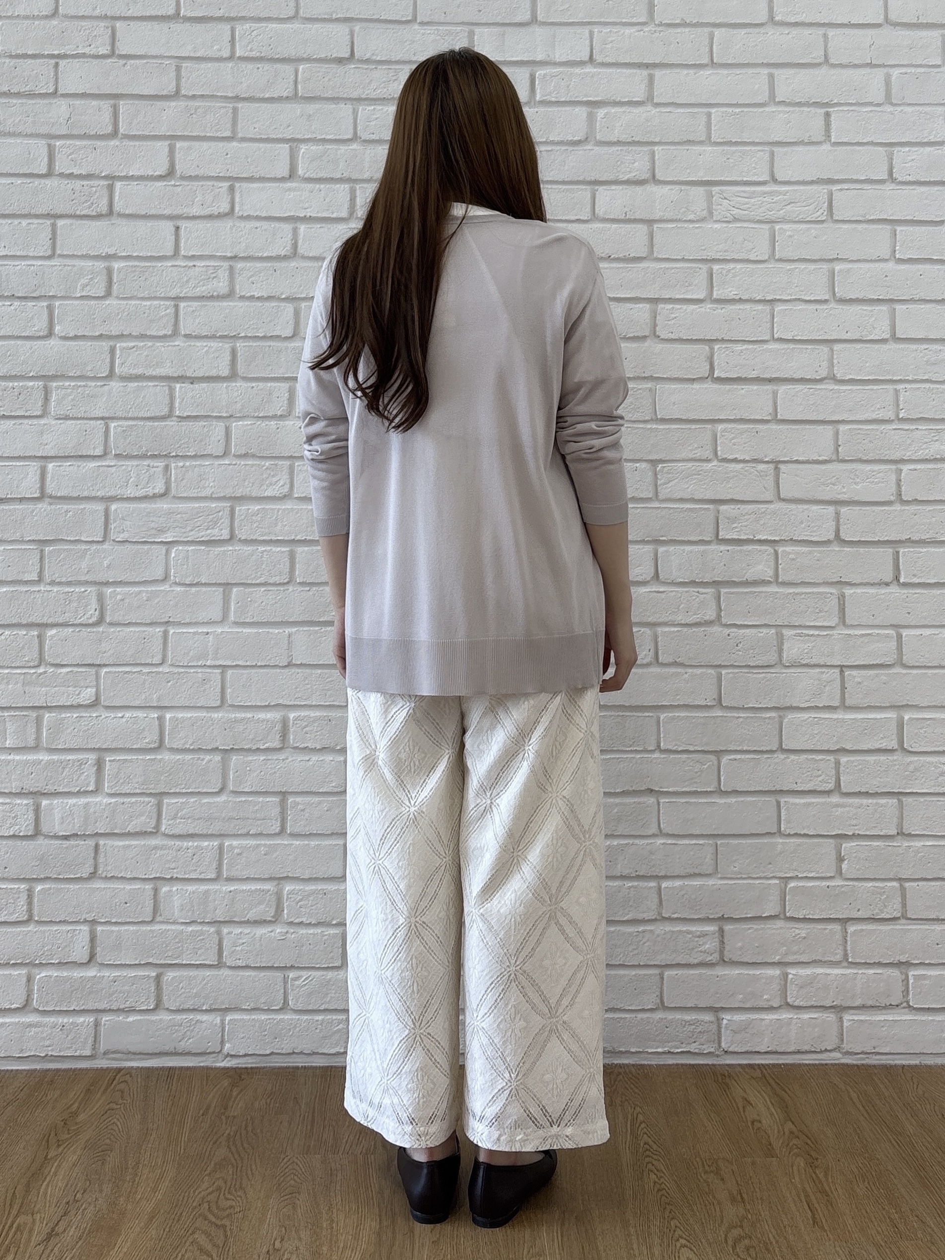 sayaさんの「grove｜【接触冷感／UVカットetc】ベーシックロングカーディガン」を使ったコーディネート