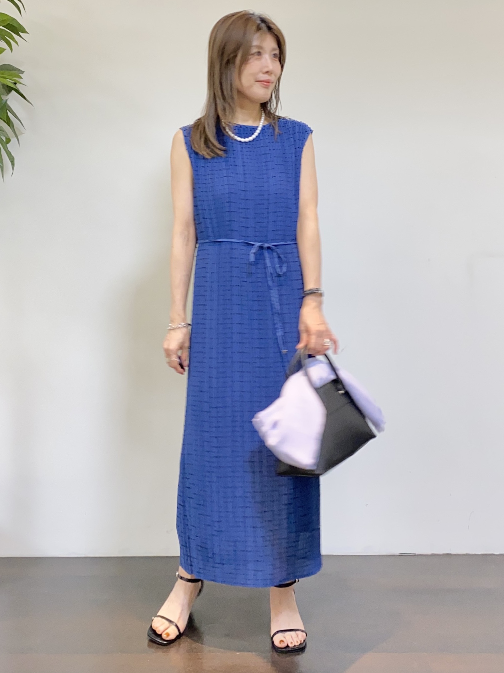 tomoさんの「UNTITLED｜【古畑星夏さん着用/洗える】シアーブルゾン」を使ったコーディネート