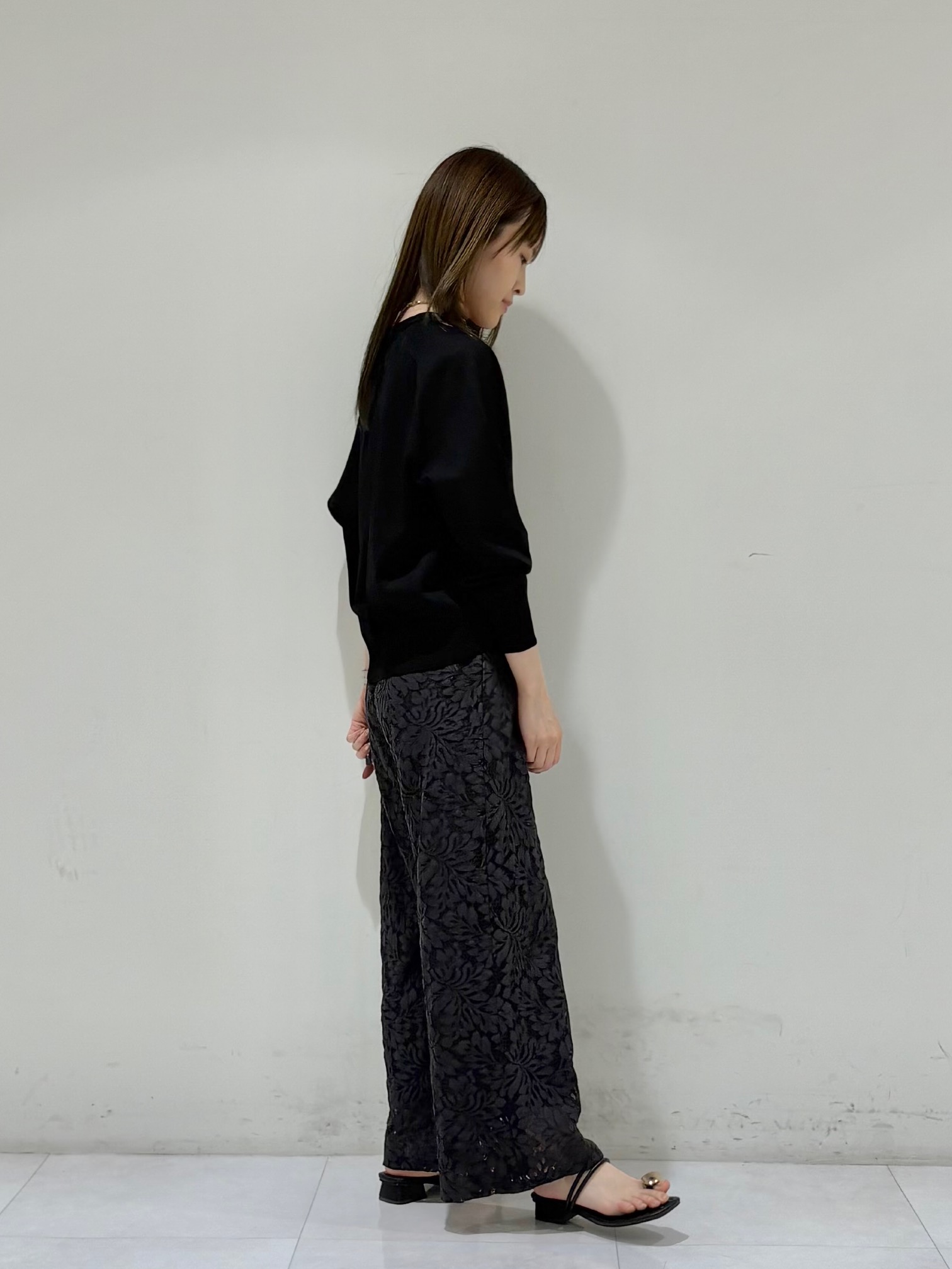 kyokaさんの「UNTITLED｜【アンサンブル可/日除け・冷房対策】シアーレーヨンZIPカーディガン」を使ったコーディネート
