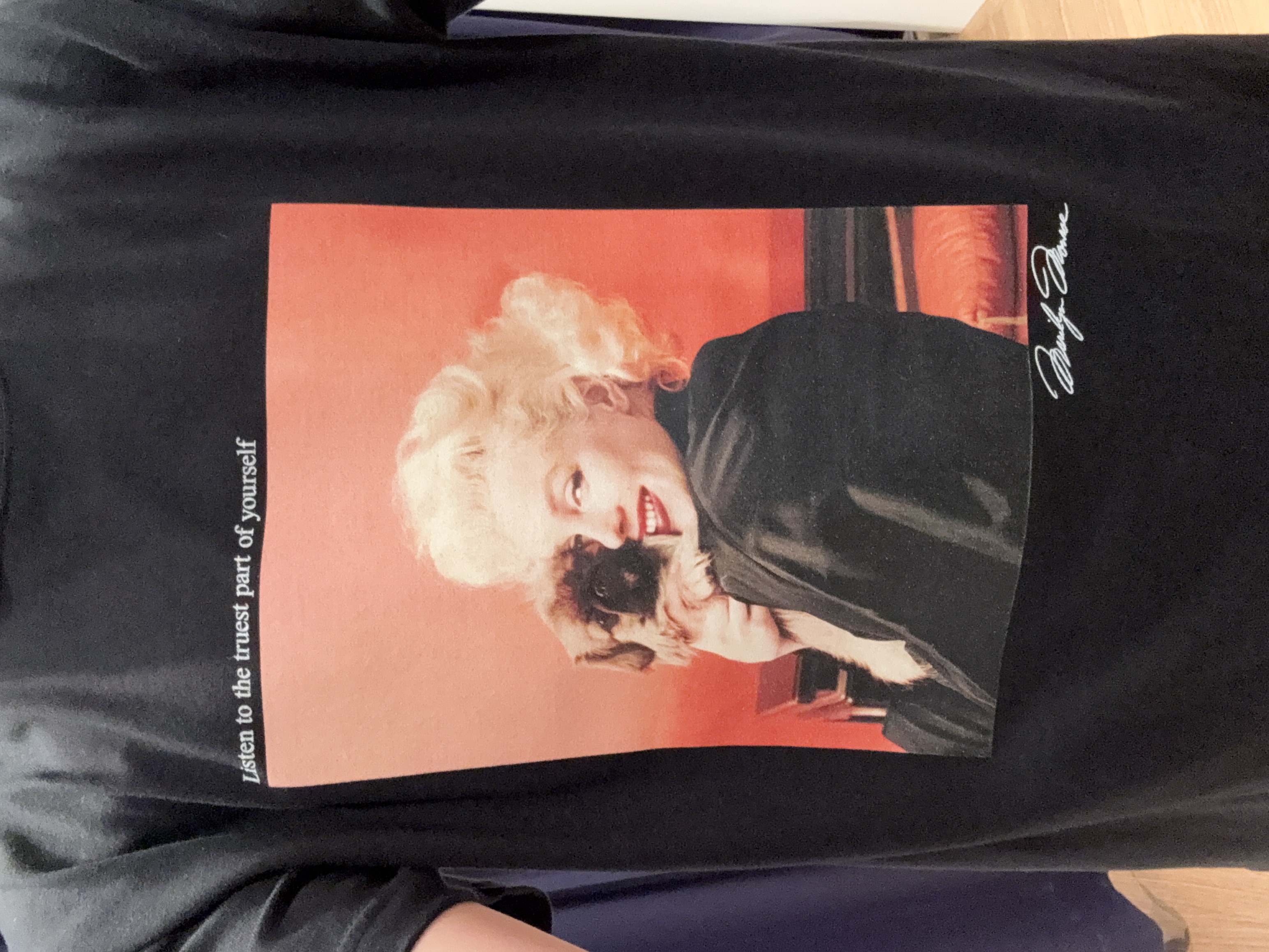 カシマさんの「THE SHOP TK｜別注マリリン・モンロー / グラフィック半袖Tシャツ」を使ったコーディネート