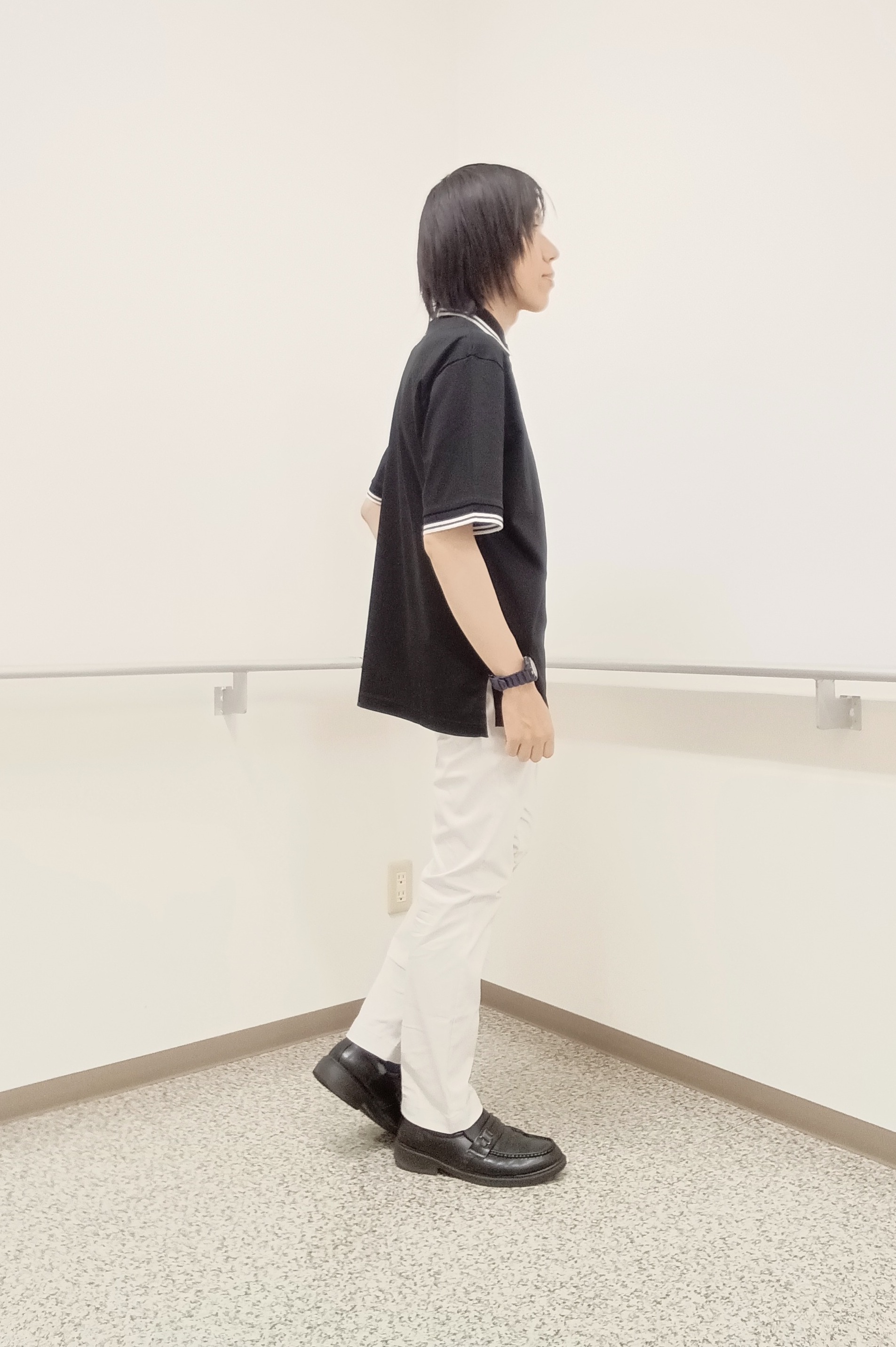 moritaさんの「TAKEO KIKUCHI｜【BOWLER HAT LABEL】アイスクリアコットン ボーラーハットウォーカー ポロシャツ」を使ったコーディネート