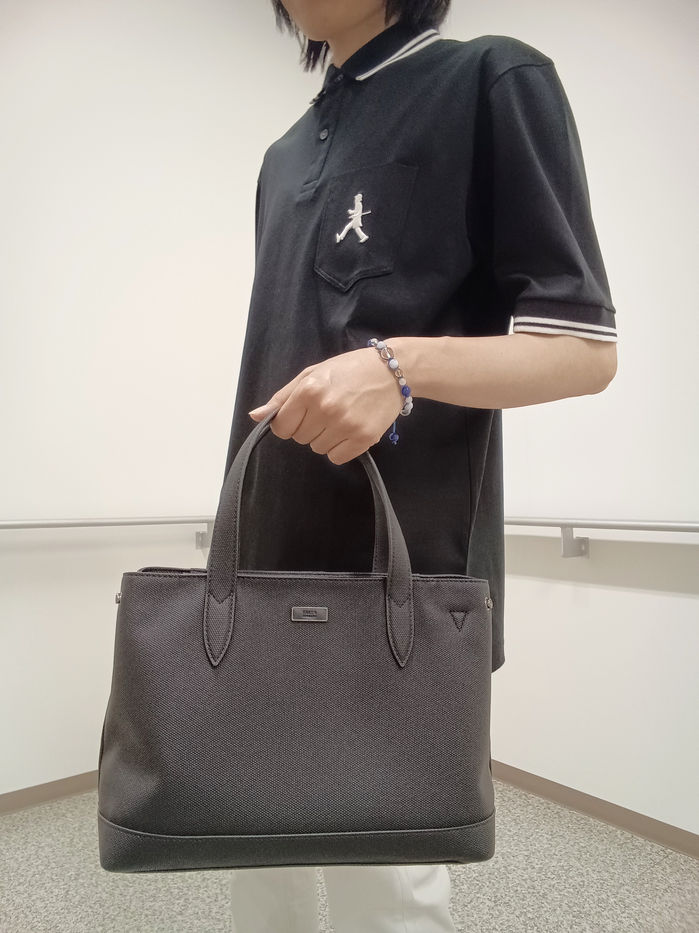 moritaさんの「TAKEO KIKUCHI｜【BOWLER HAT LABEL】アイスクリアコットン ボーラーハットウォーカー ポロシャツ」を使ったコーディネート