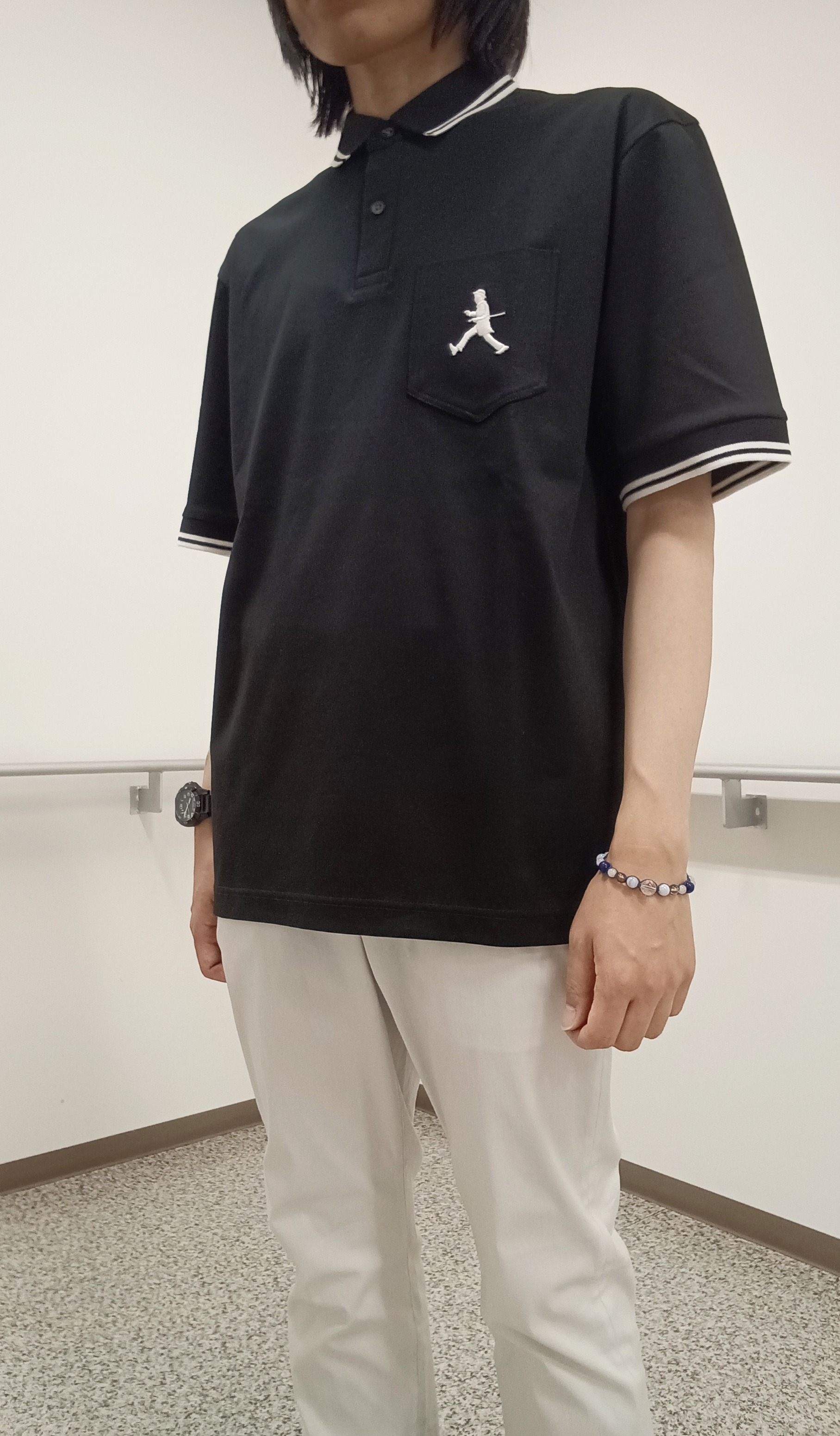 moritaさんの「TAKEO KIKUCHI｜【BOWLER HAT LABEL】アイスクリアコットン ボーラーハットウォーカー ポロシャツ」を使ったコーディネート