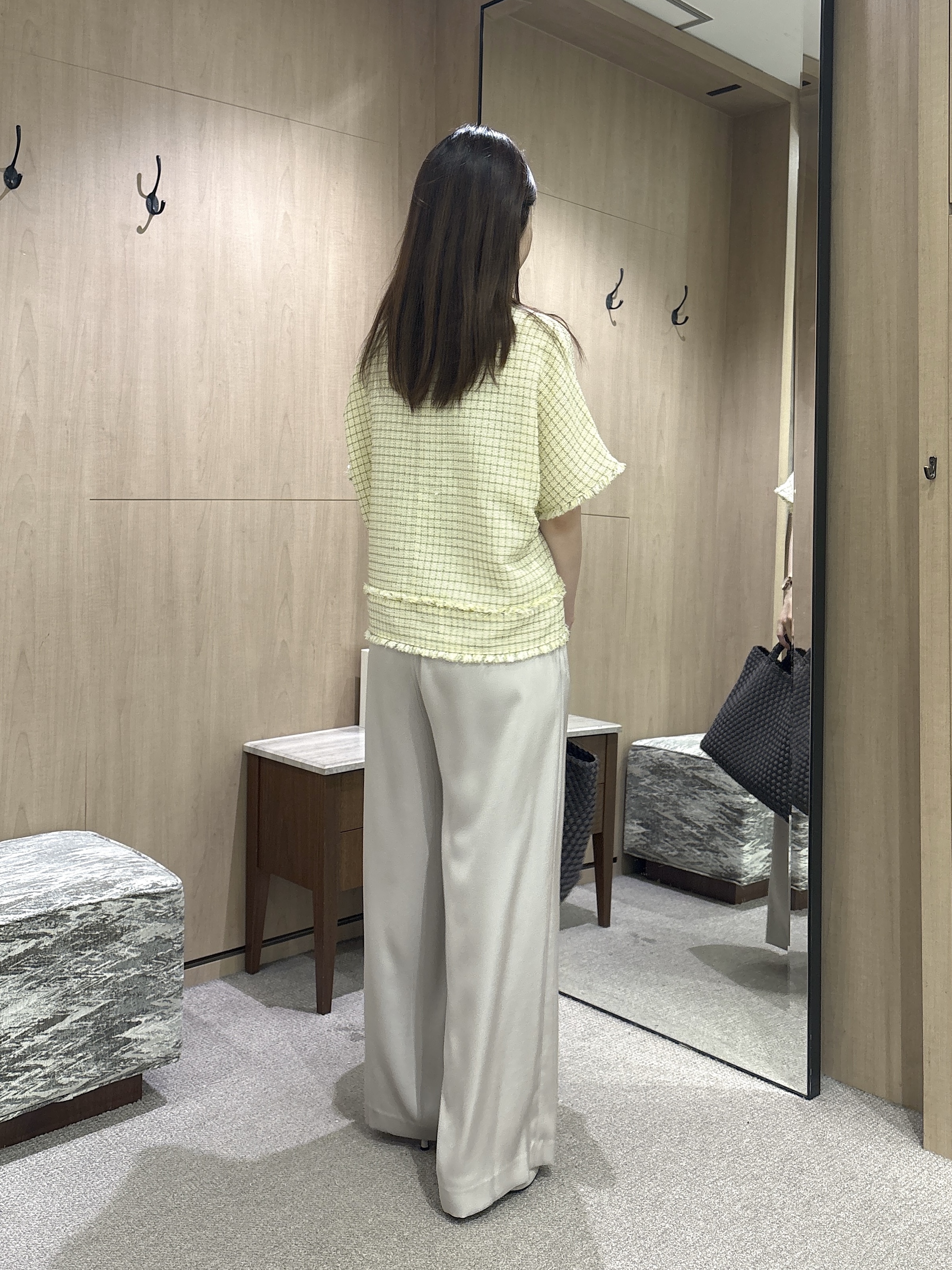 asamiさんの「UNTITLED｜ファンシーツイードブラウス」を使ったコーディネート