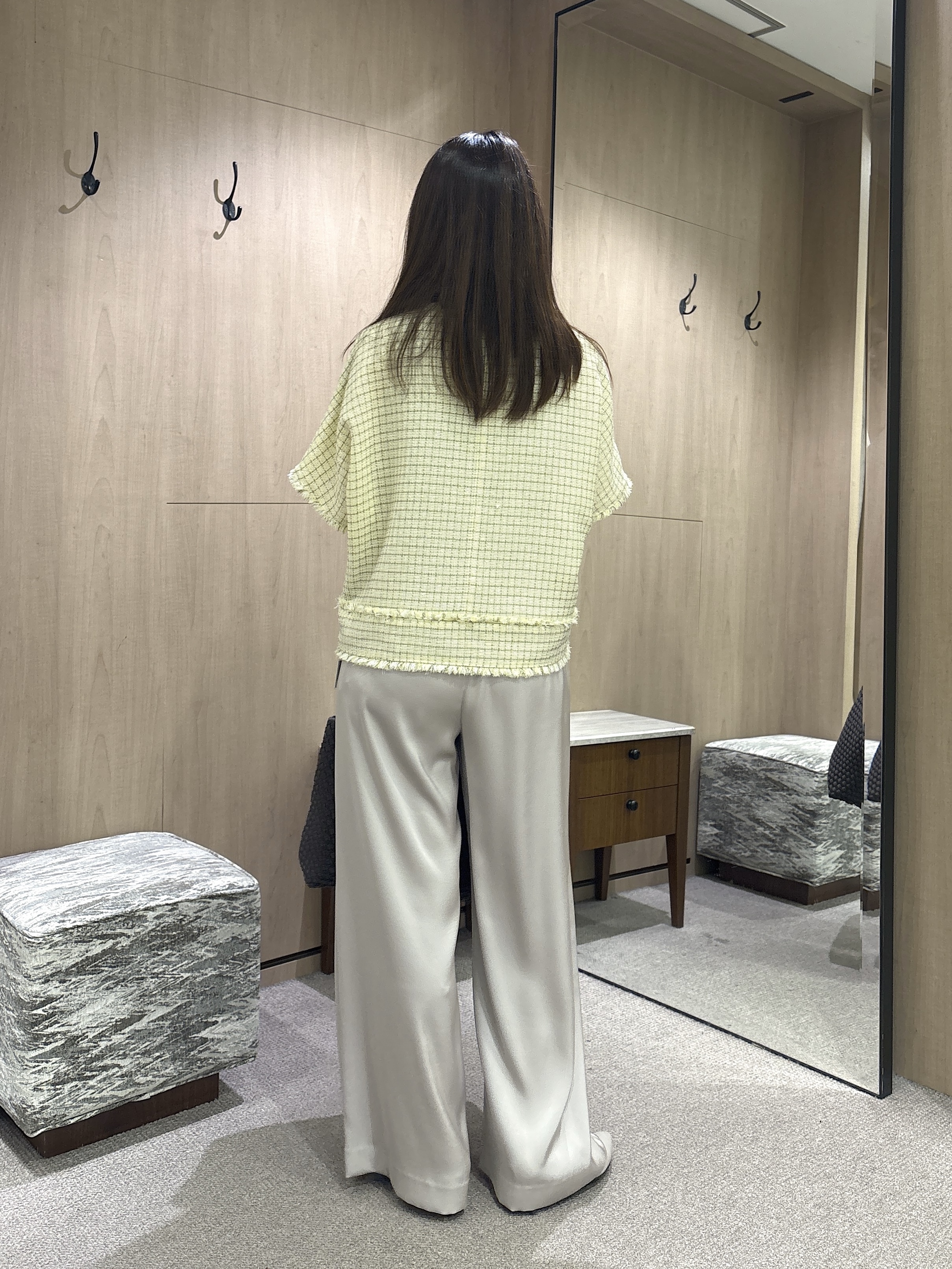 asamiさんの「UNTITLED｜ファンシーツイードブラウス」を使ったコーディネート