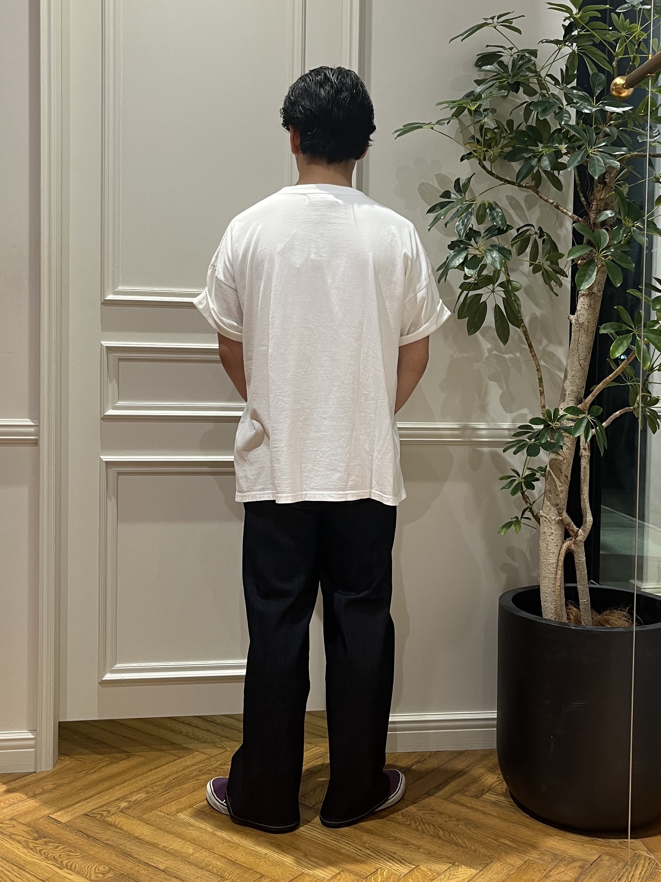 Tokuさんの「DRESSTERIOR｜REMI RELIEF(レミリリーフ) THE LAST SUPPER TEE（ザ ラスト サパー 」を使ったコーディネート