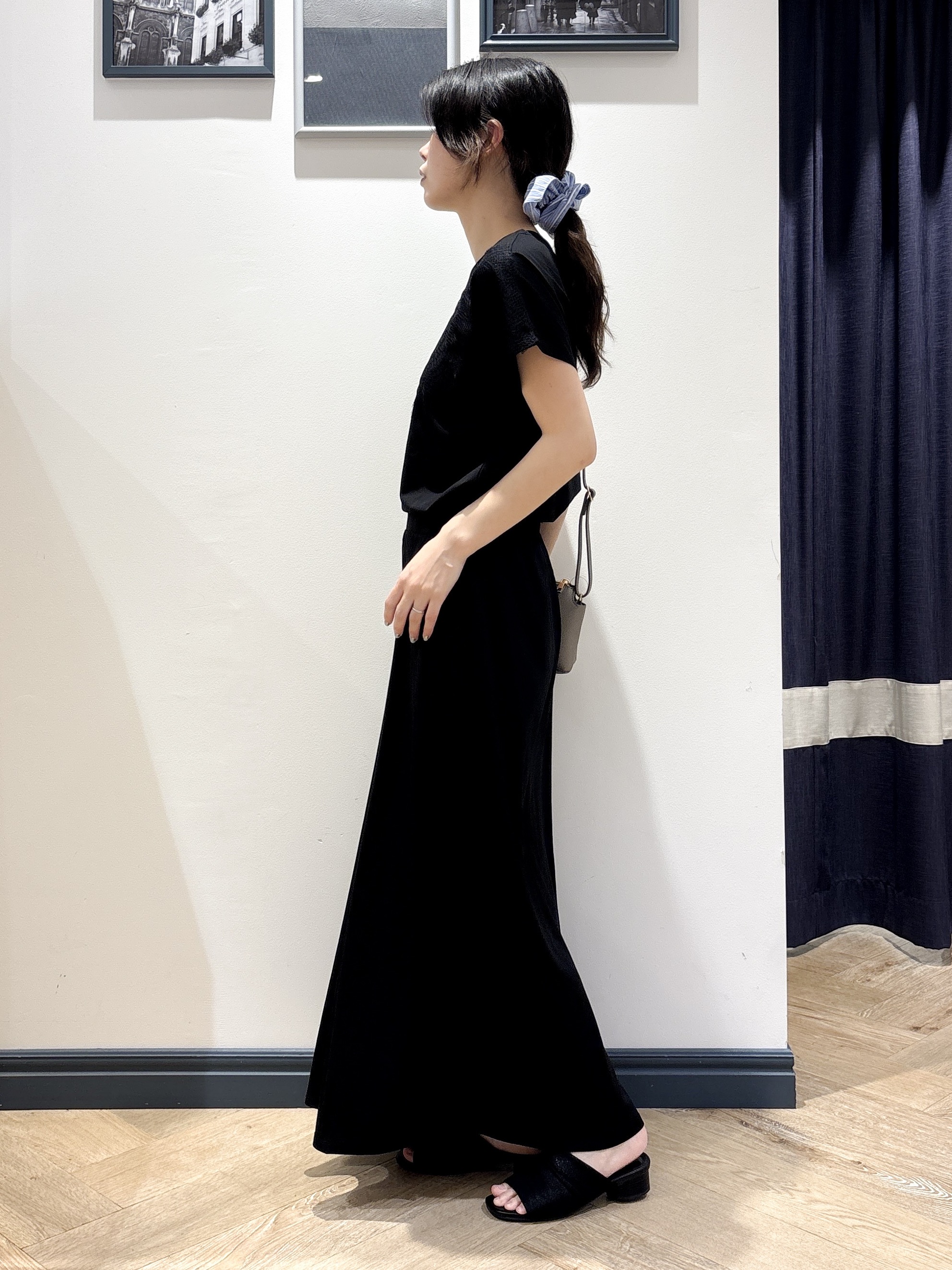 ayakaさんの「grove｜【持続冷感】ひんやりポンチシリーズ／フロントレースドルマンカットソー」を使ったコーディネート