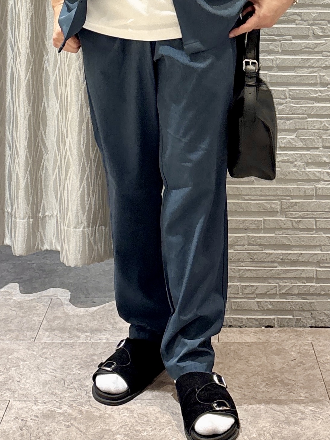Pーyamaさんの「THE SHOP TK｜【吸水速乾／接触冷感／防シワ／マシンウォッシャブル】ハイドロクール 半袖シャツ」を使ったコーディネート