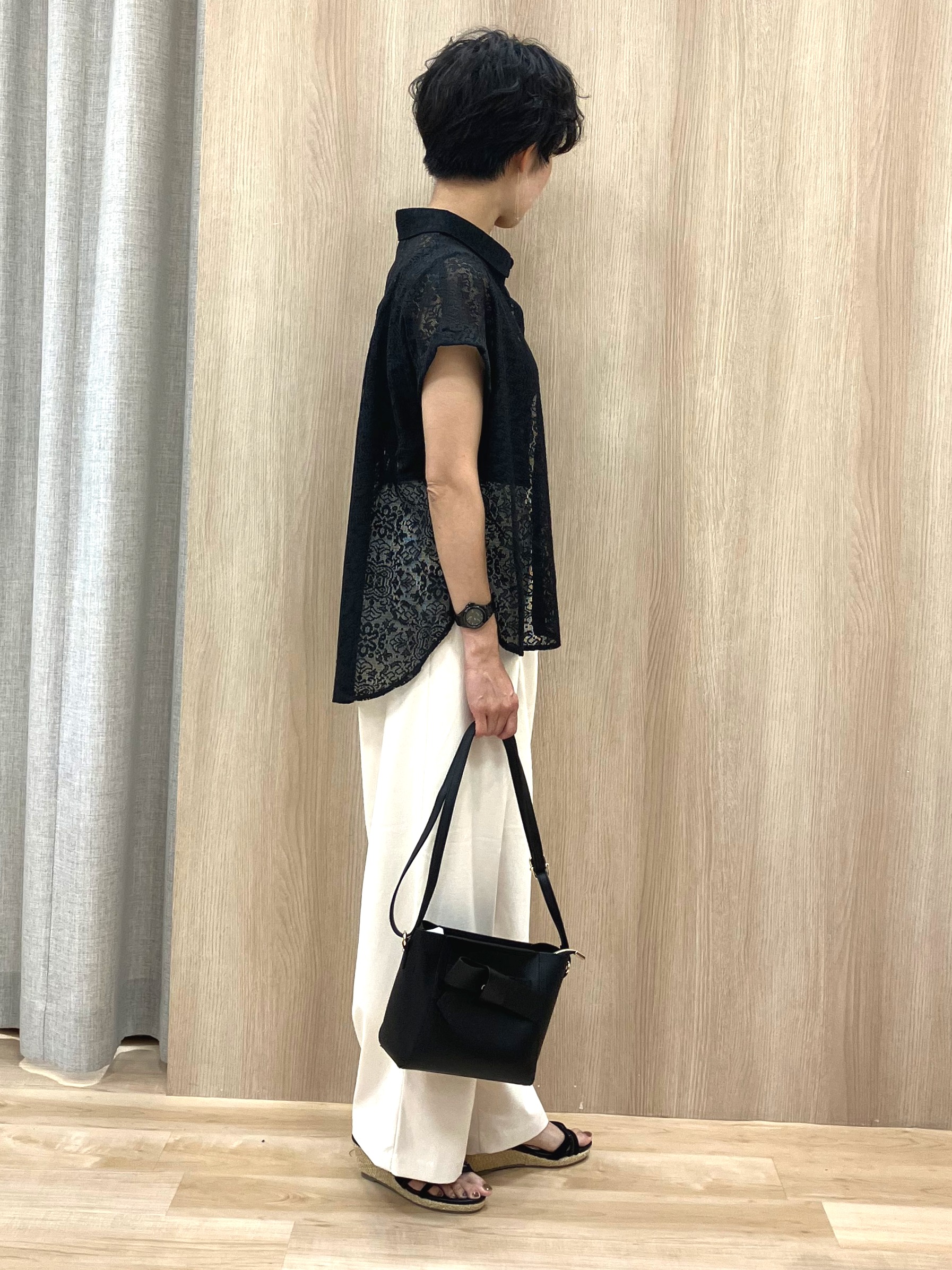 Keiさんの「grove｜【貴島明日香さん着用】シアードッキングスクエアタンク」を使ったコーディネート