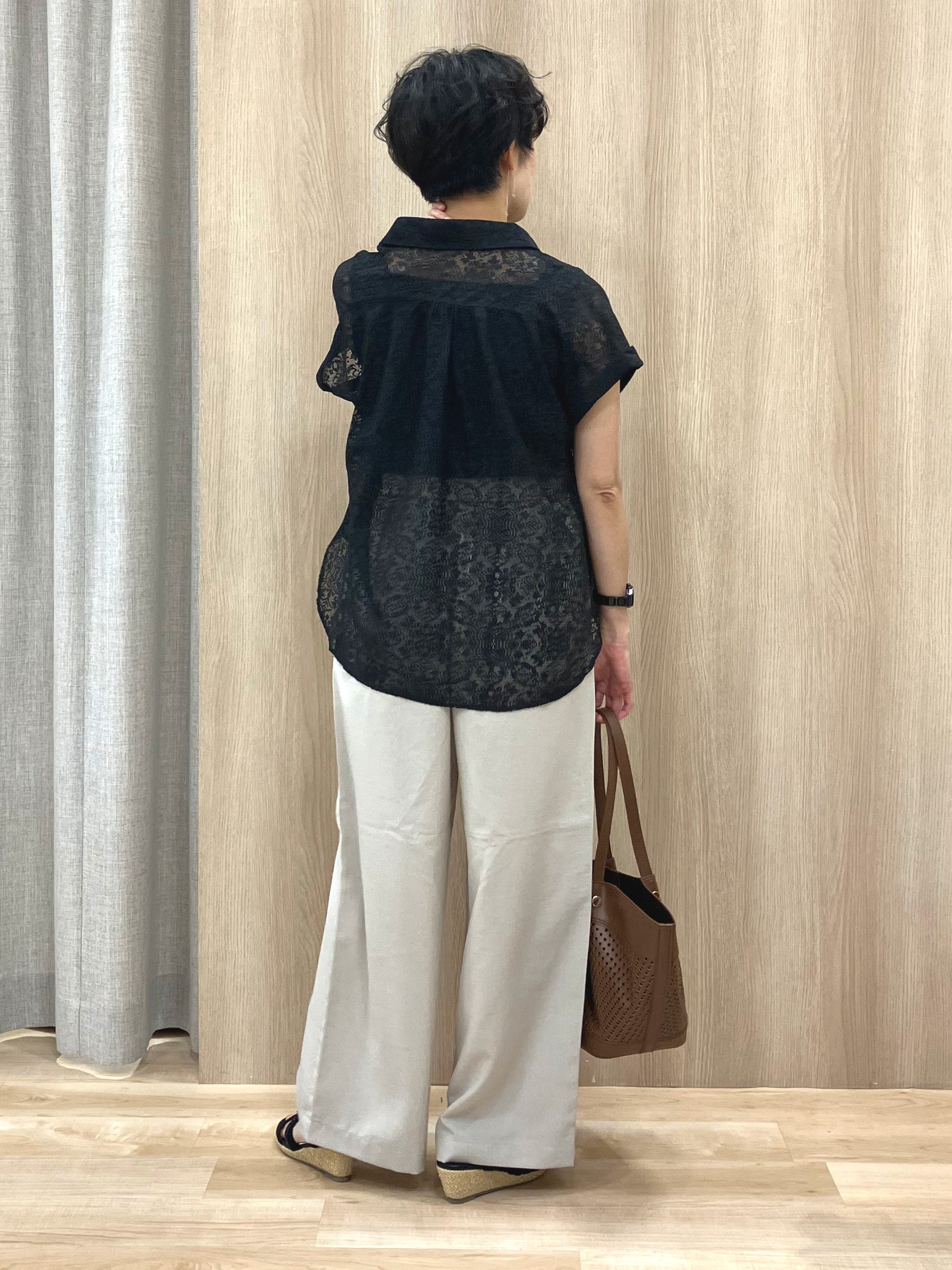 Keiさんの「grove｜【貴島明日香さん着用】シアードッキングスクエアタンク」を使ったコーディネート