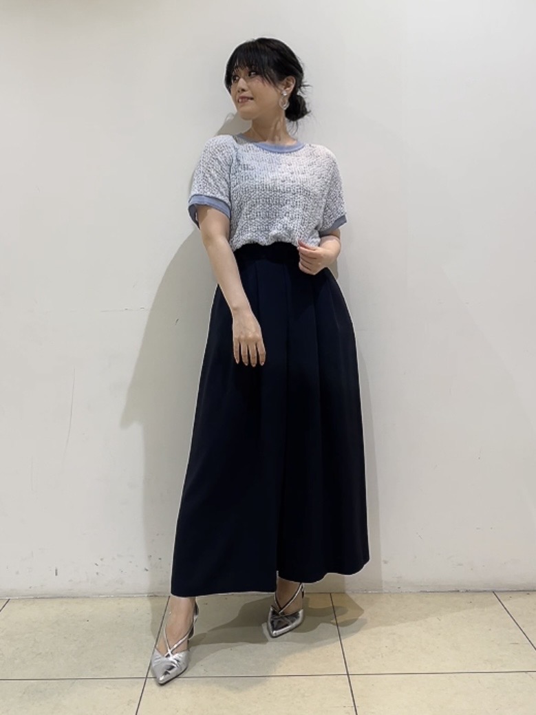 watanabeさんの「UNTITLED｜【洗える／シアー】ミニヨンレースプルオーバー」を使ったコーディネート
