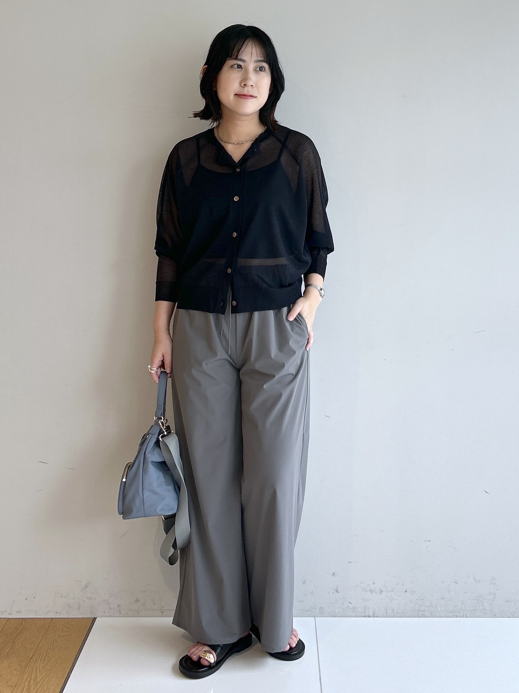 Hirokaさんの「Dessin｜お守りカーディガン -ウォッシャブル-」を使ったコーディネート