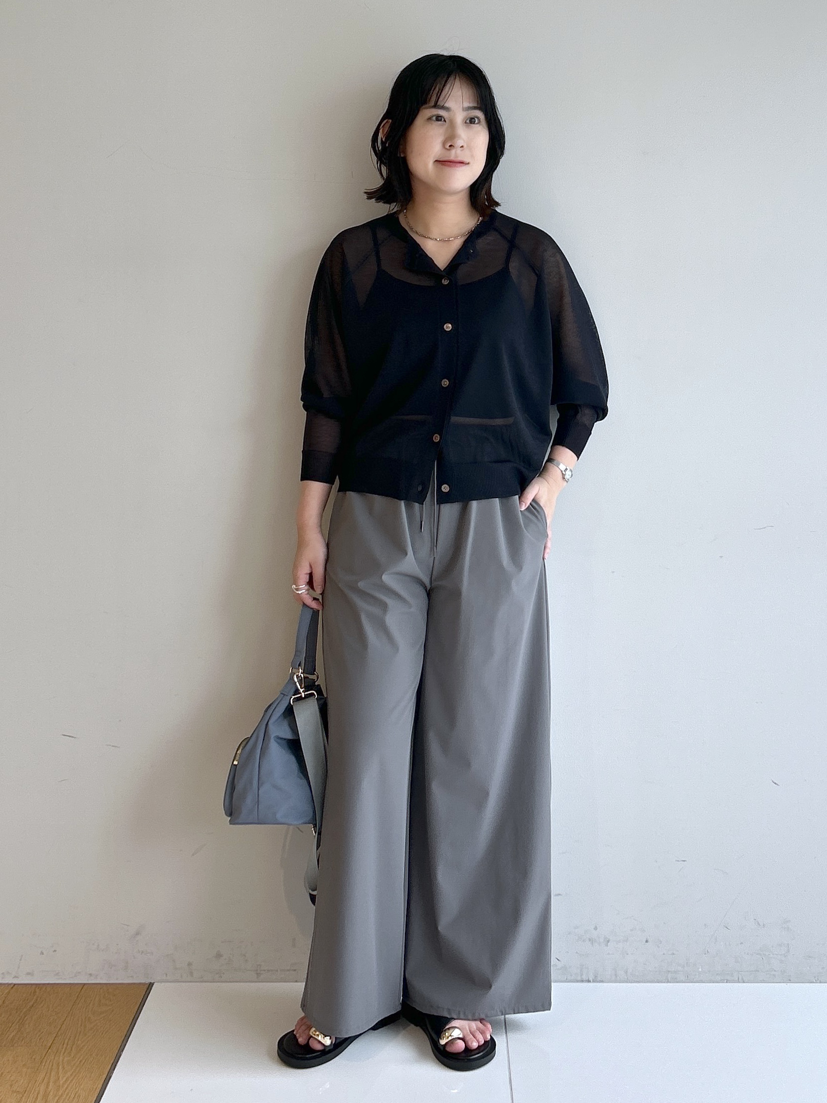 Hirokaさんの「Dessin｜お守りカーディガン -ウォッシャブル-」を使ったコーディネート