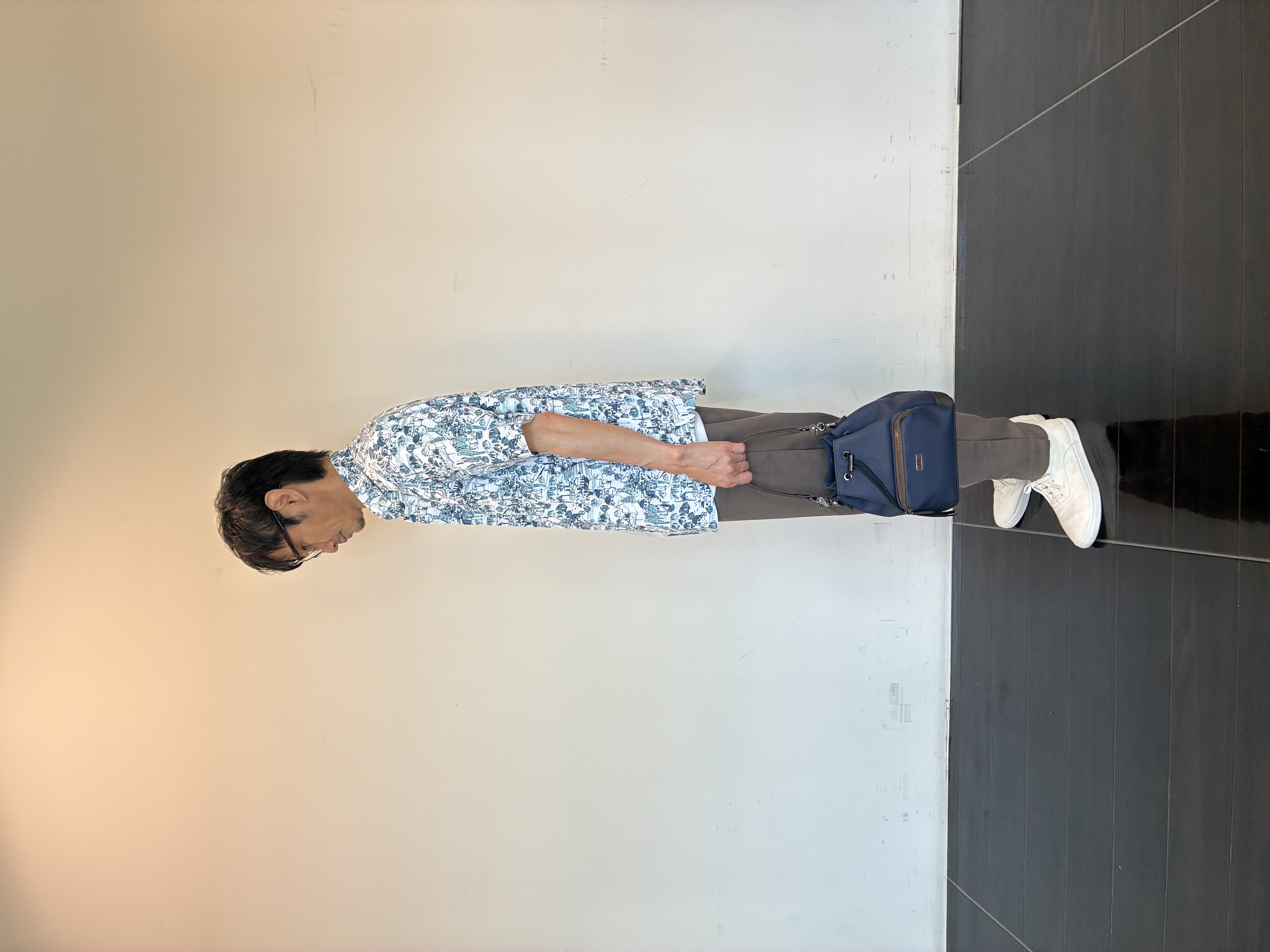 ハセガワさんの「TAKEO KIKUCHI｜【日本製】JFP DotAir（R）リゾートプリント半袖シャツ」を使ったコーディネート