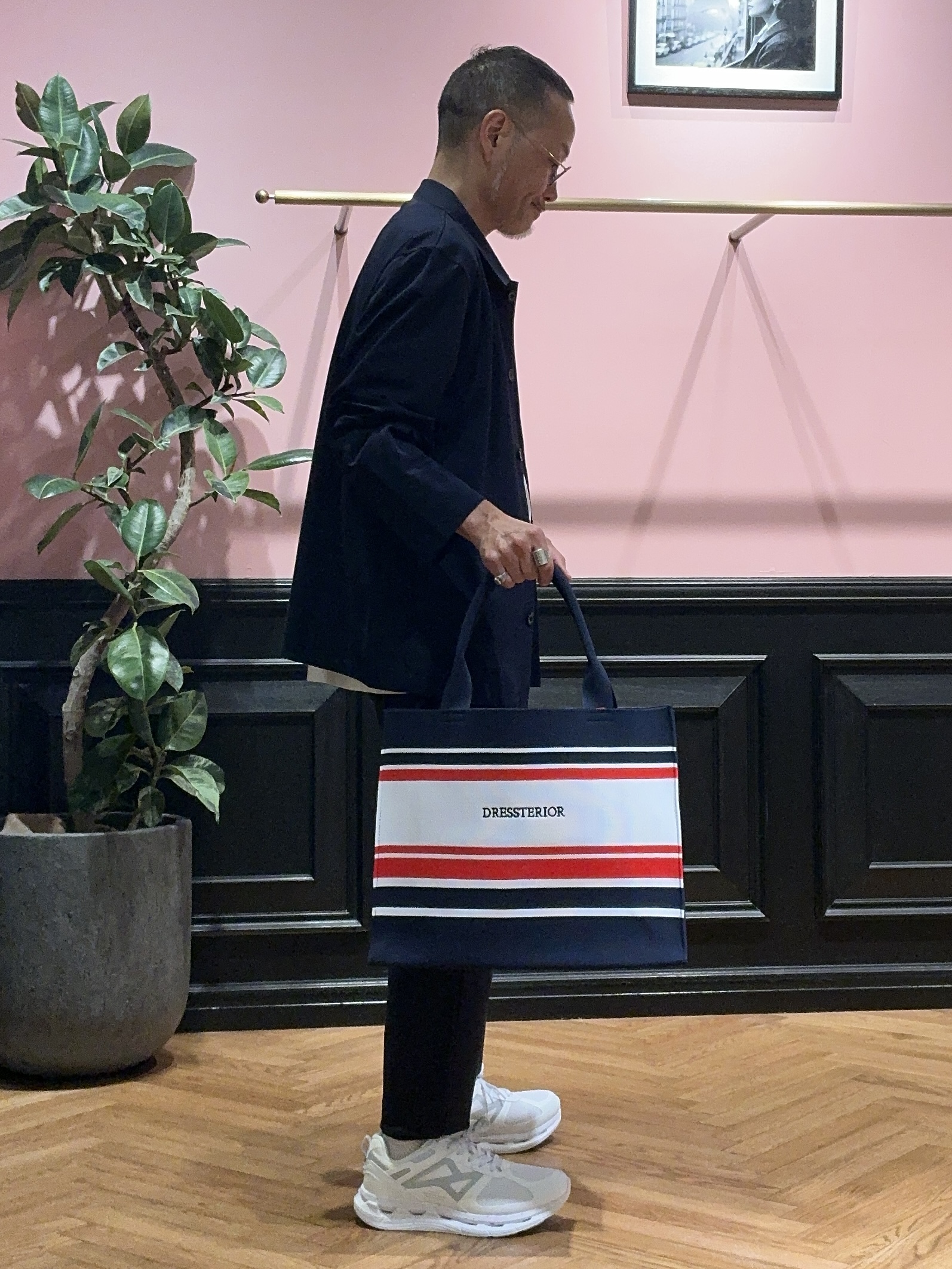 torigoeさんの「DRESSTERIOR｜【接触冷感/UVカット/抗菌防臭/しわ防止】クールデオドラント ジャージシャツ」を使ったコーディネート