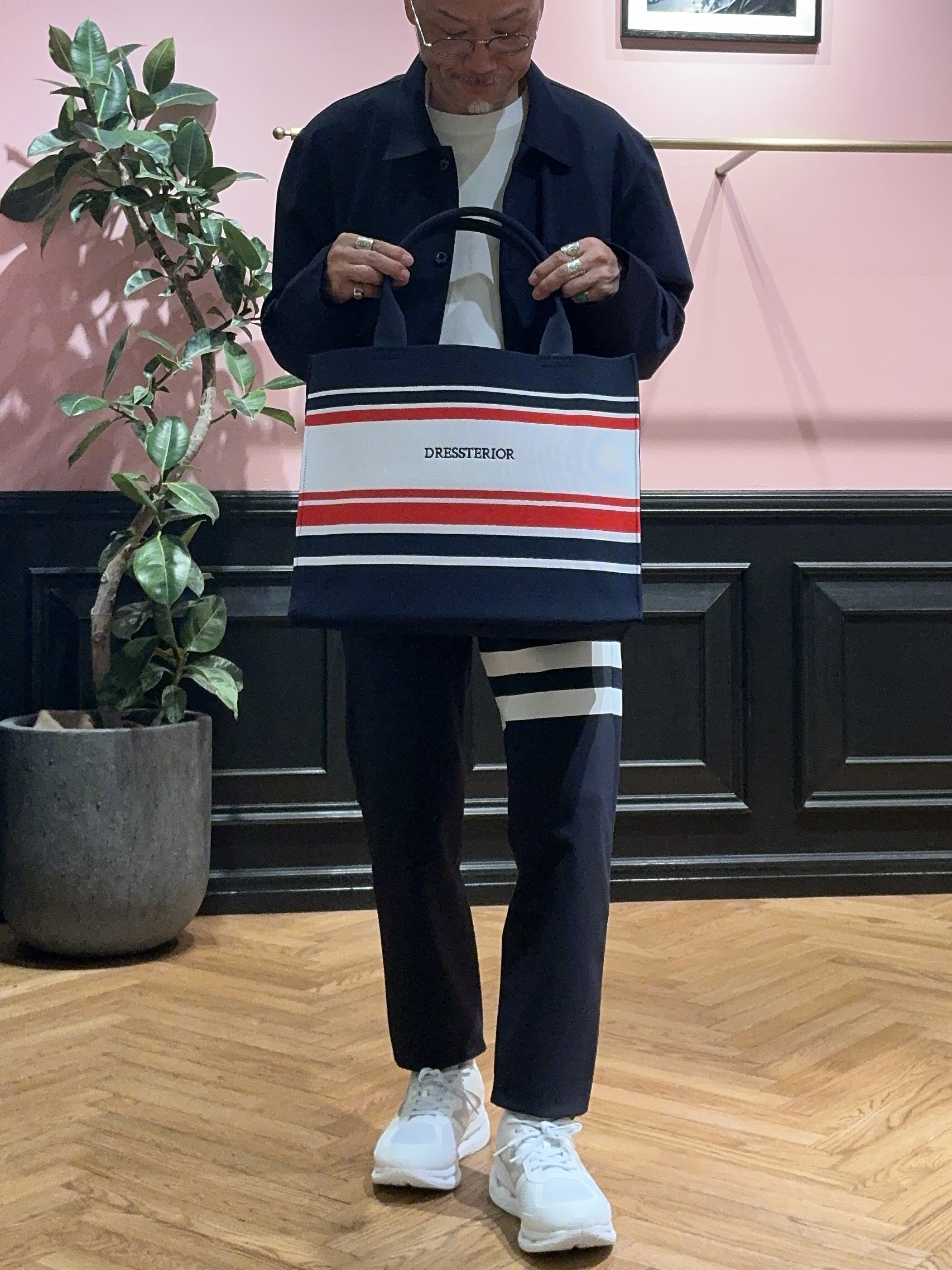 torigoeさんの「DRESSTERIOR｜【接触冷感/UVカット/抗菌防臭/しわ防止】クールデオドラント ジャージシャツ」を使ったコーディネート