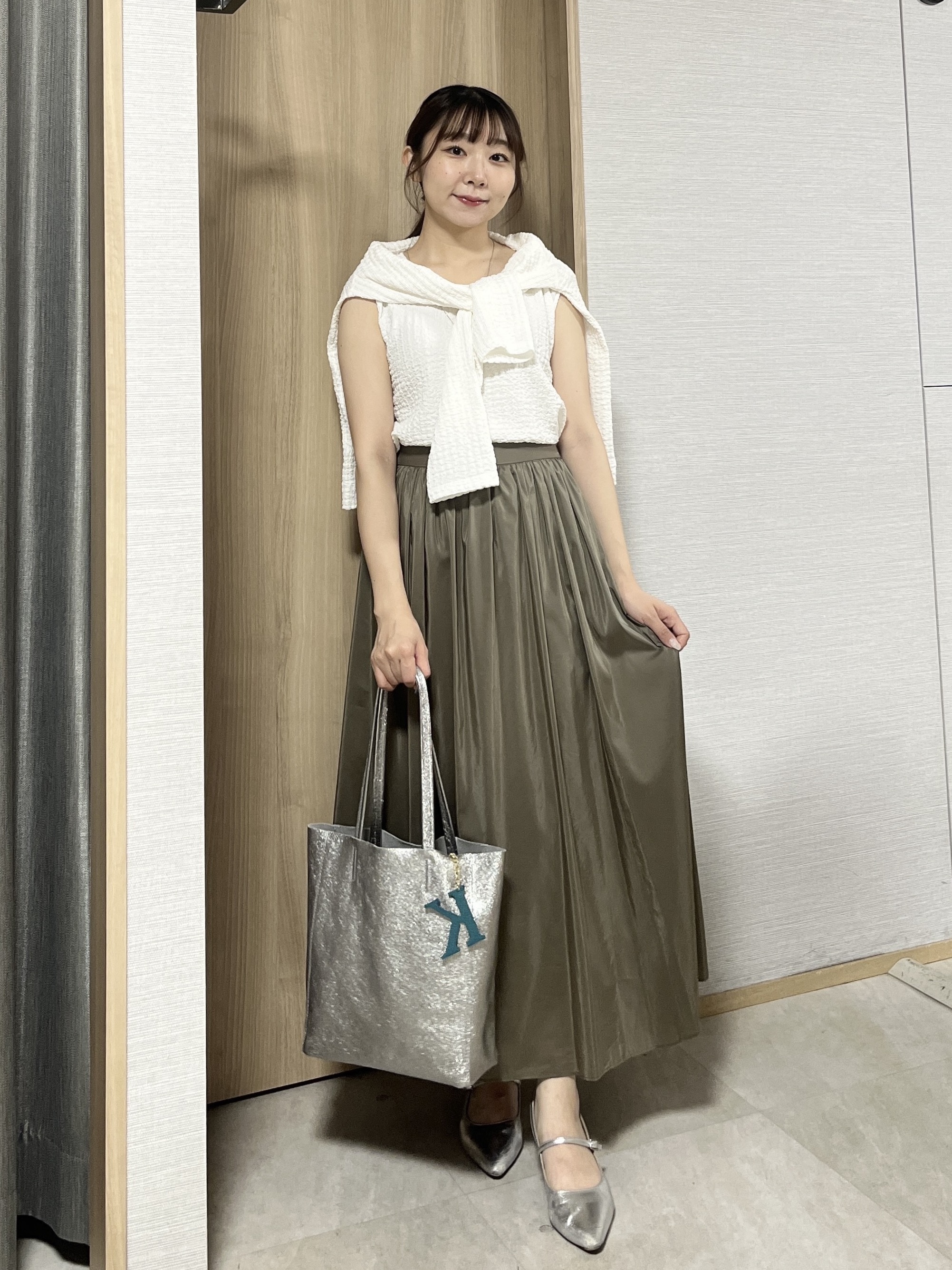 KAHOさんの「UNTITLED｜【アンサンブル可】ポコポコカーディガン」を使ったコーディネート