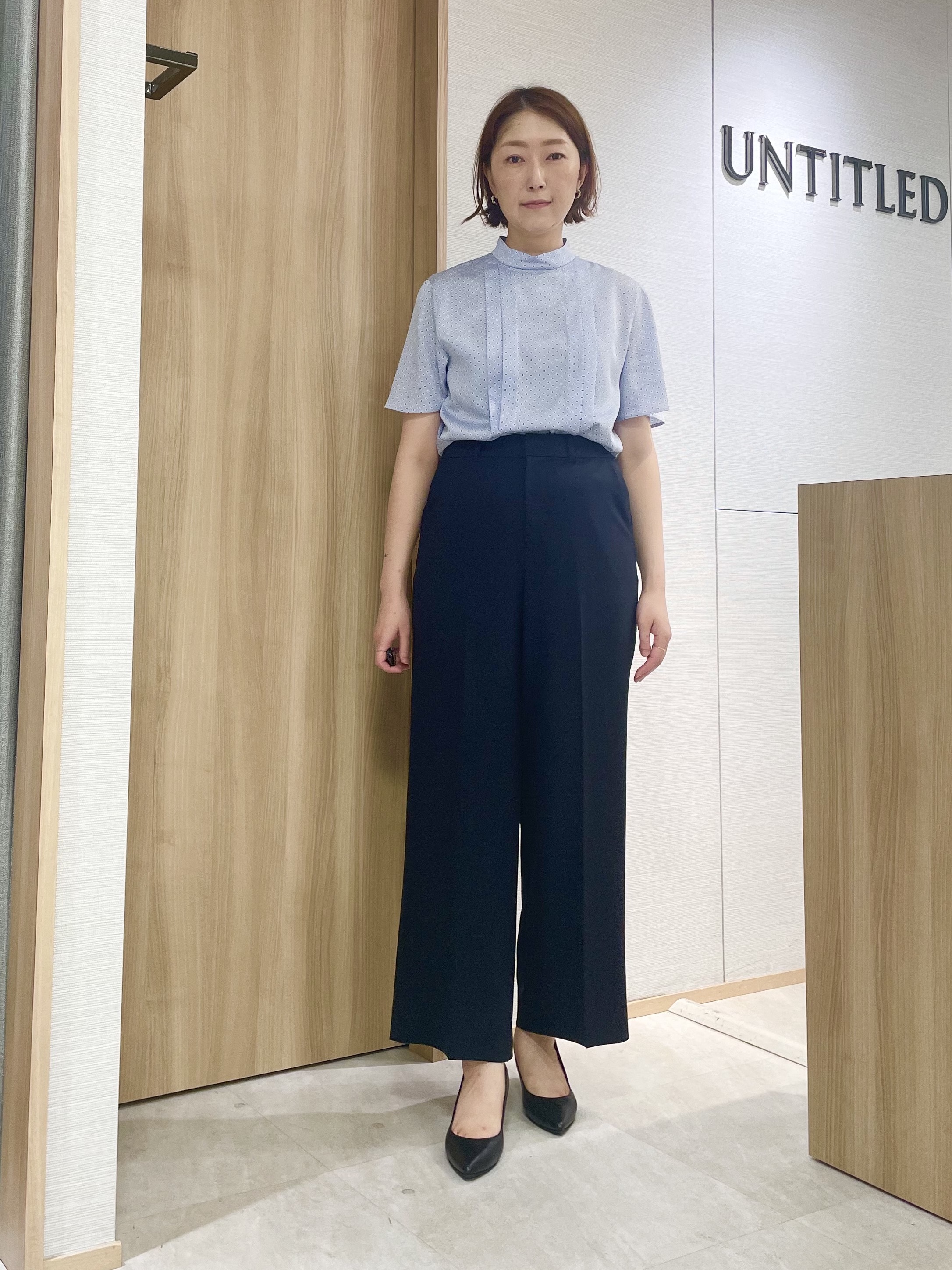 aliceさんの「UNTITLED｜【セットアップ可/UV/接触冷感】エアリーテーラードジャケット」を使ったコーディネート