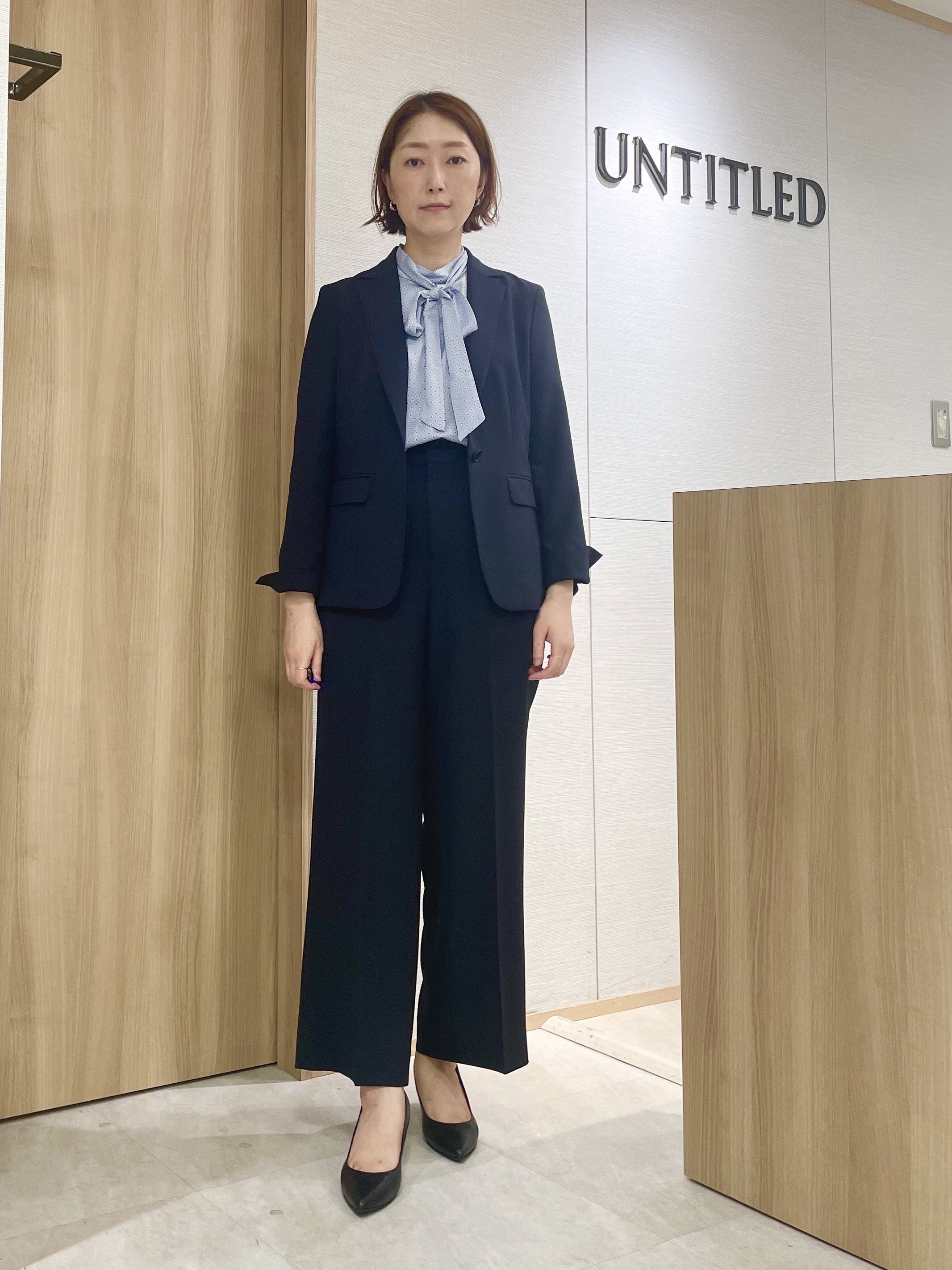 aliceさんの「UNTITLED｜【セットアップ可/UV/接触冷感】エアリーテーラードジャケット」を使ったコーディネート