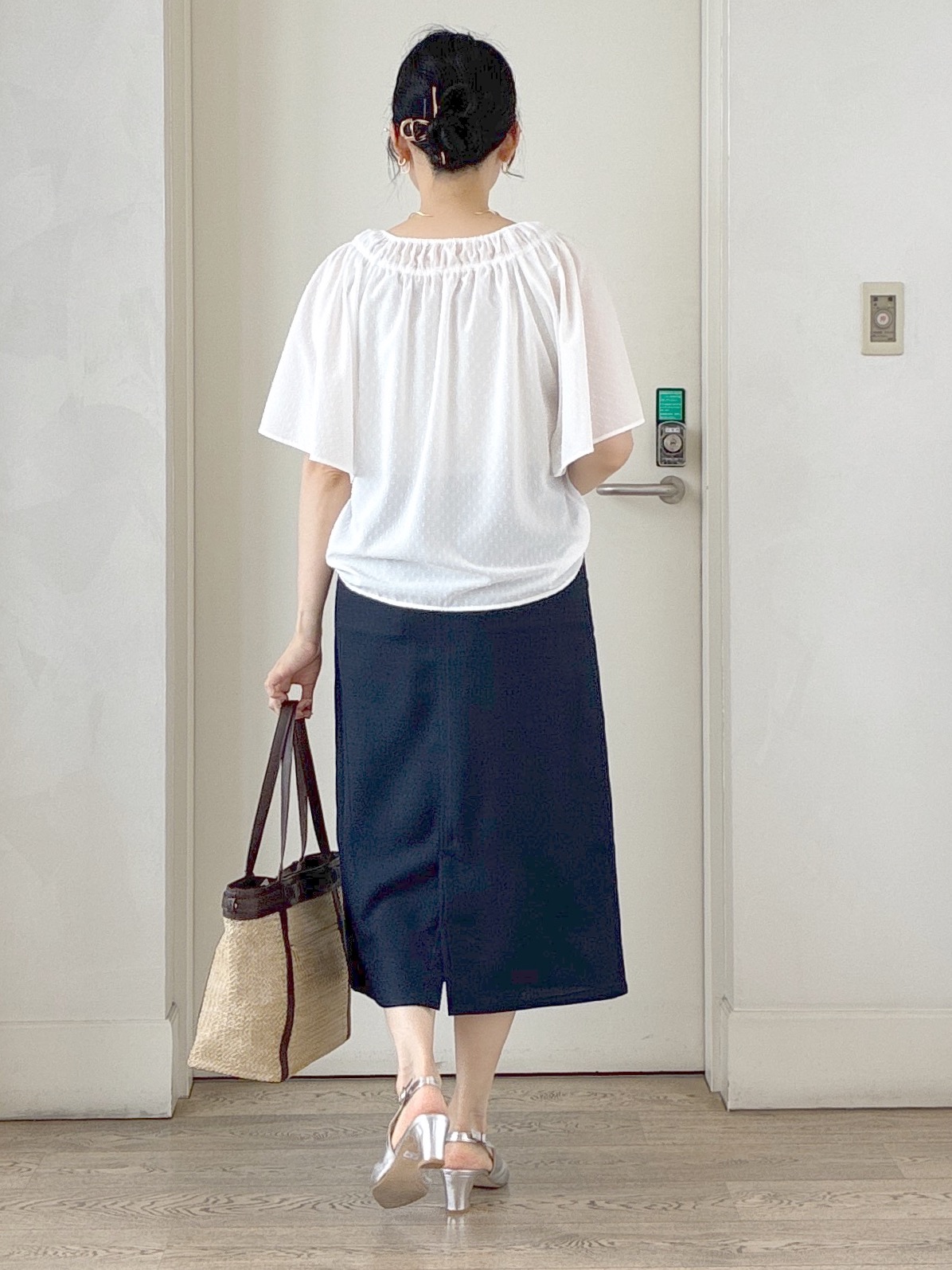  beni_gingerさんの「Reflect｜ネックギャザーデザインブラウス」を使ったコーディネート