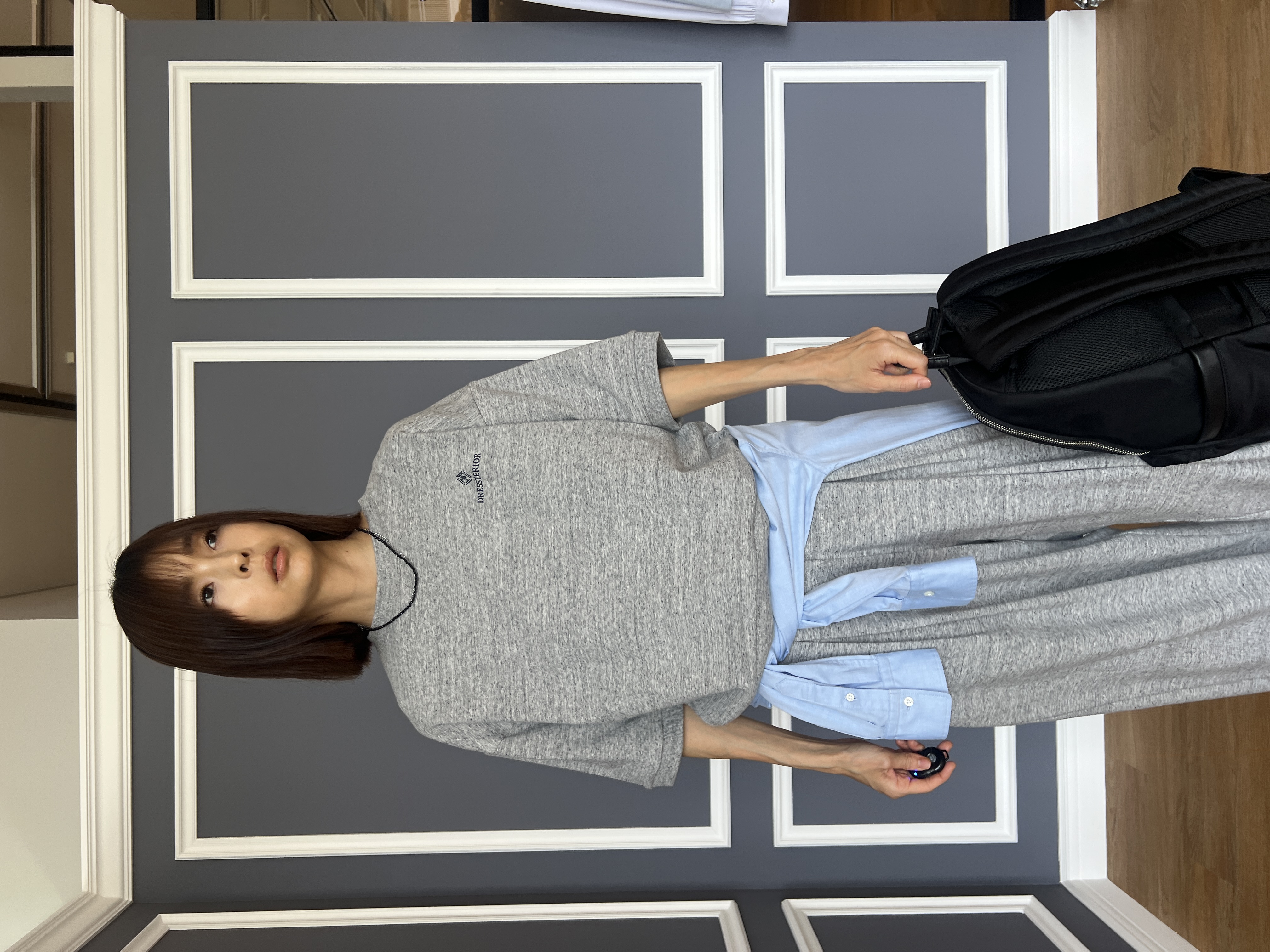 misaさんの「DRESSTERIOR｜【otonaMUSE5月号掲載】スキニーベルトサンダル」を使ったコーディネート
