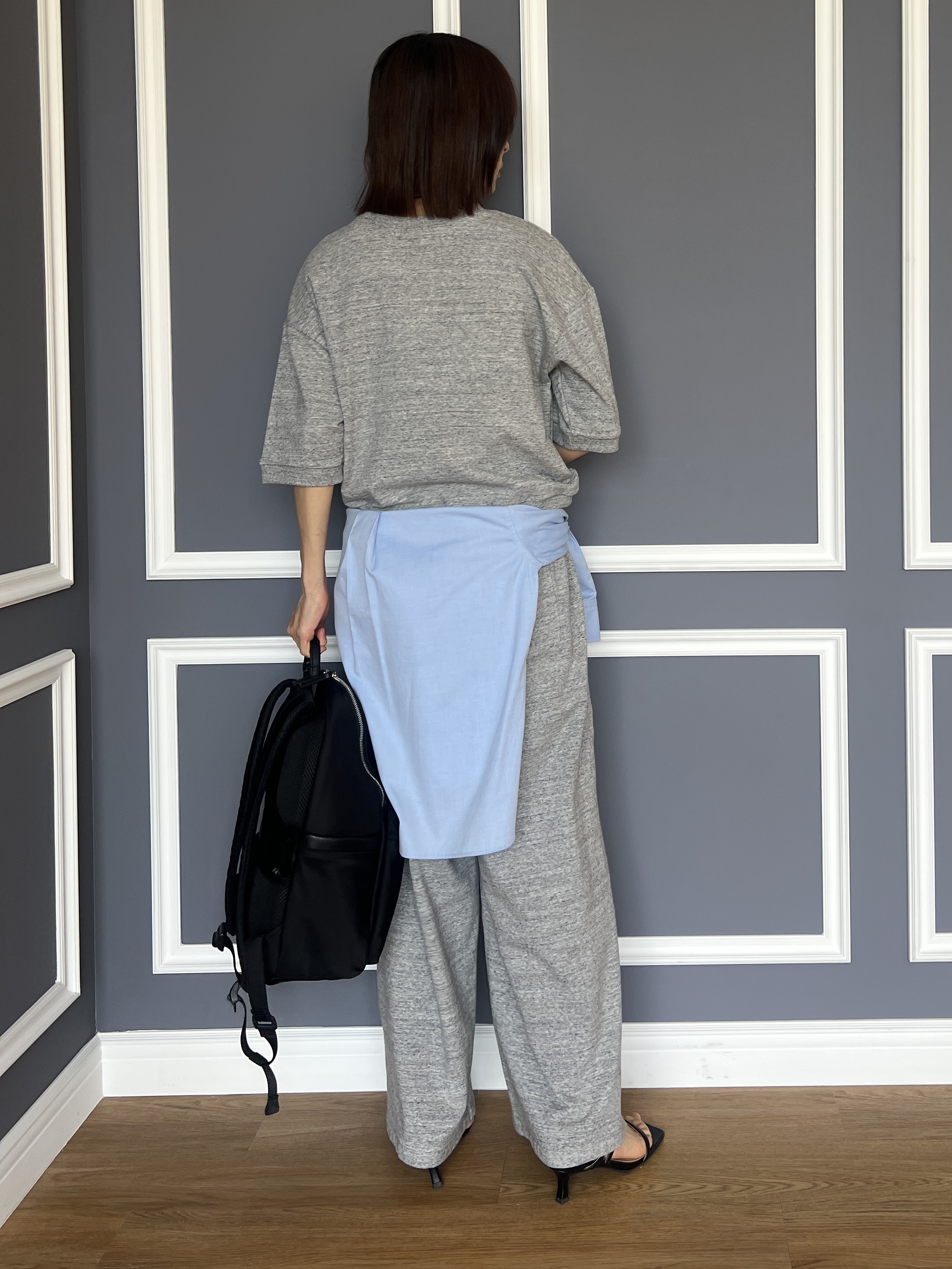 misaさんの「DRESSTERIOR｜【otonaMUSE5月号掲載】スキニーベルトサンダル」を使ったコーディネート