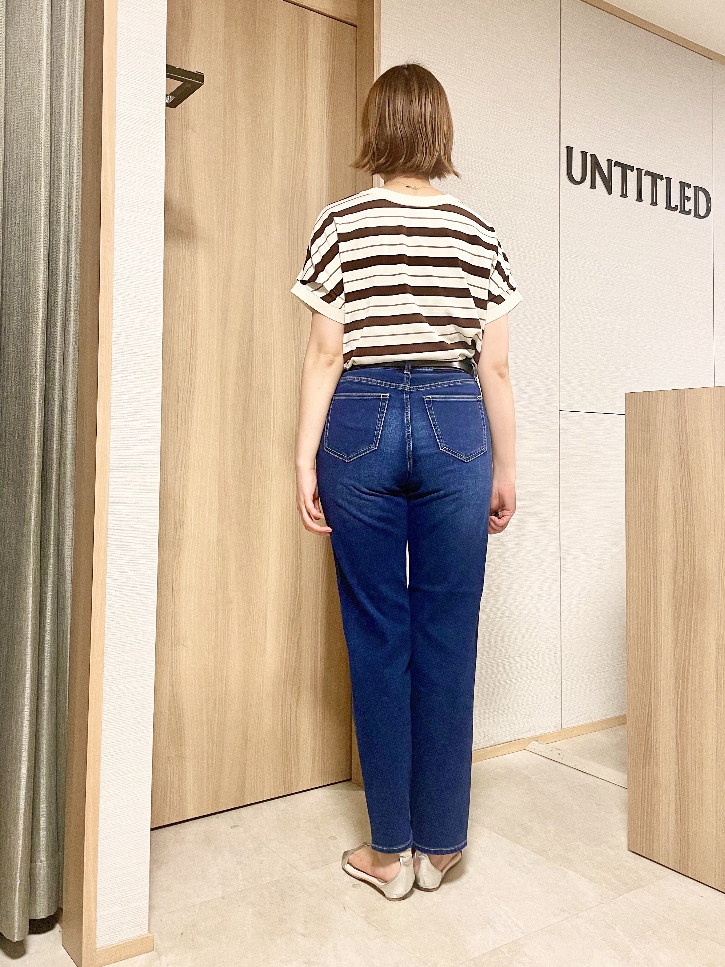 aliceさんの「UNTITLED｜【きれいに体型カバー/前後2WAY】ドライタッチコットンプルオーバー」を使ったコーディネート
