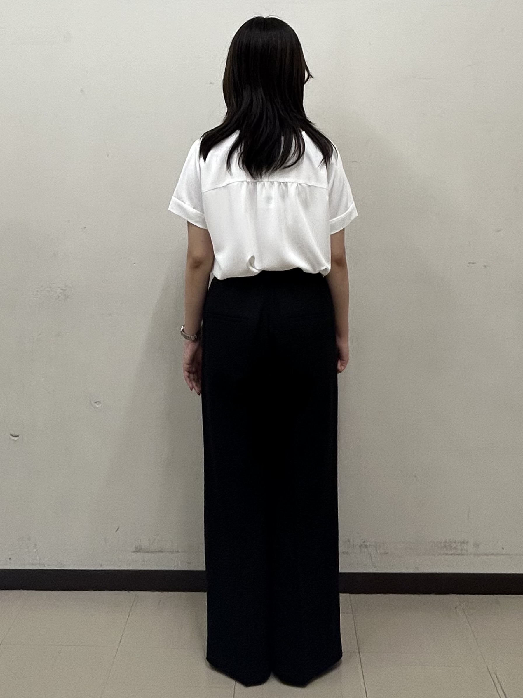 noeさんの「INDIVI｜【定番スーツ／UVケア／洗える】ウール調テーラードジャケット」を使ったコーディネート