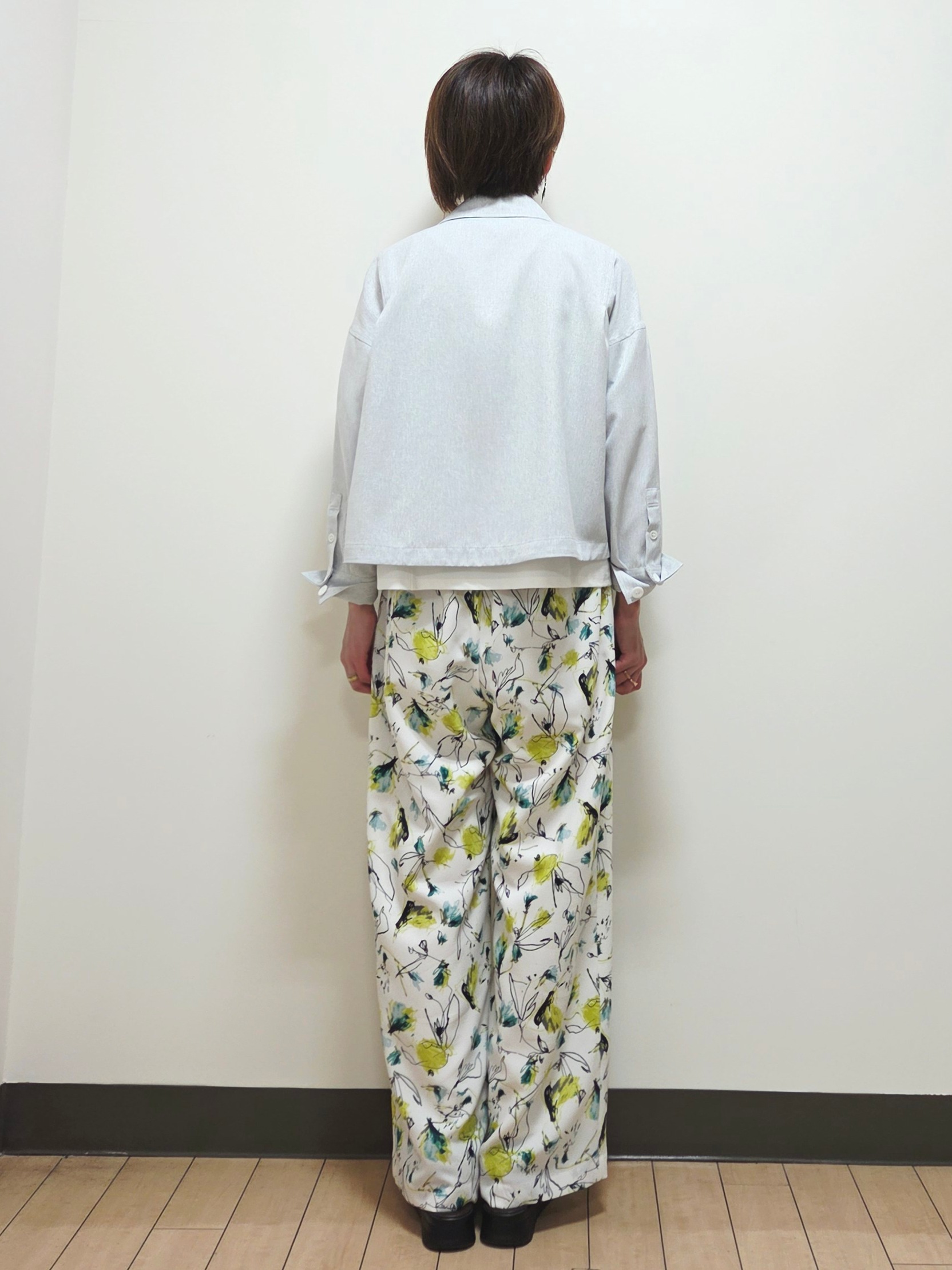 yuuさんの「Reflect｜リネンライクシャツブルゾン」を使ったコーディネート