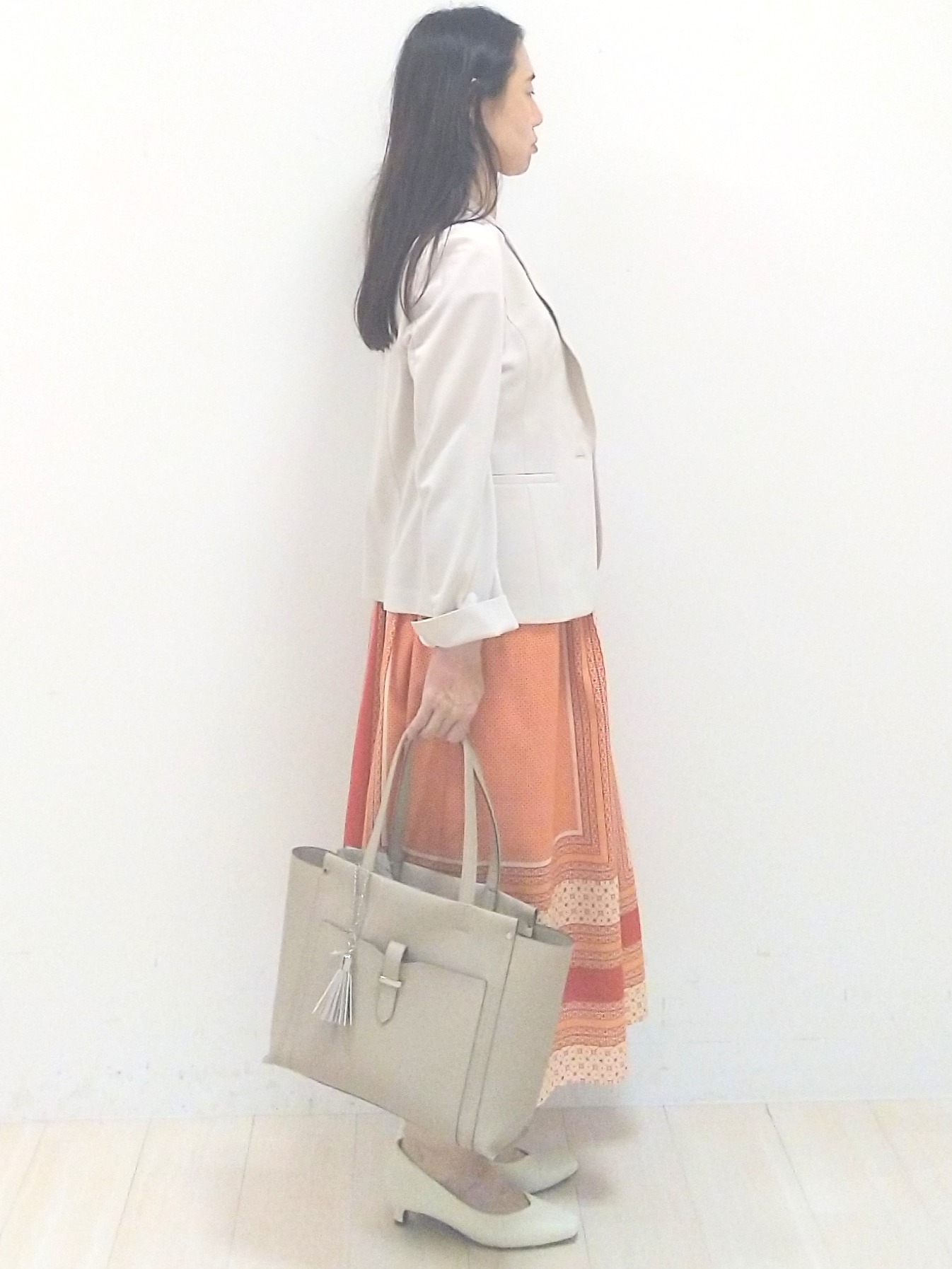 SANAさんの「Reflect｜【SS-4Lサイズ／UVカット／接触冷感】匠ジャケット／ベーシックテーラード」を使ったコーディネート