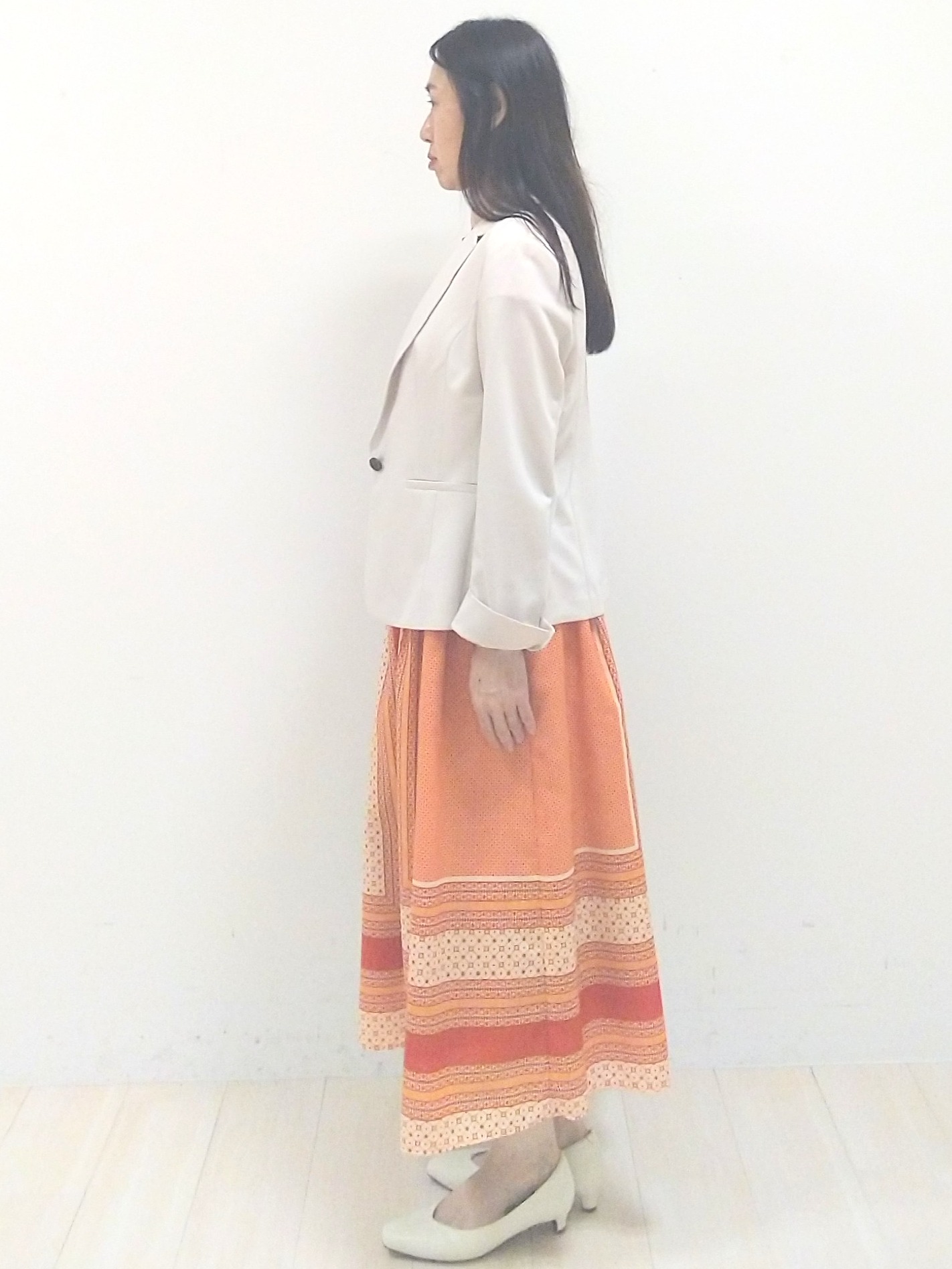 SANAさんの「Reflect｜【SS-4Lサイズ／UVカット／接触冷感】匠ジャケット／ベーシックテーラード」を使ったコーディネート
