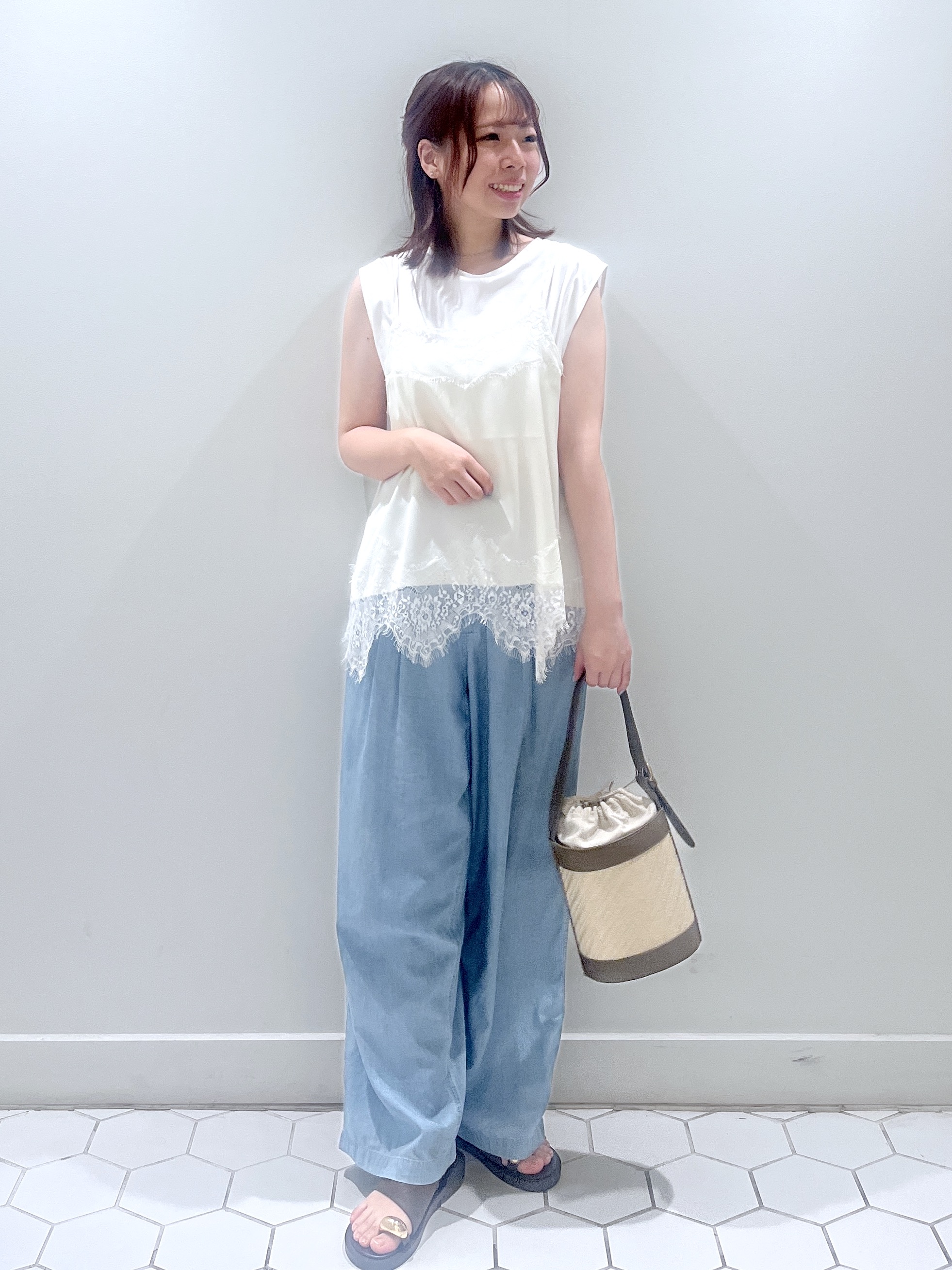 Makinoさんの「Dessin｜お守りカーディガン -ウォッシャブル-」を使ったコーディネート