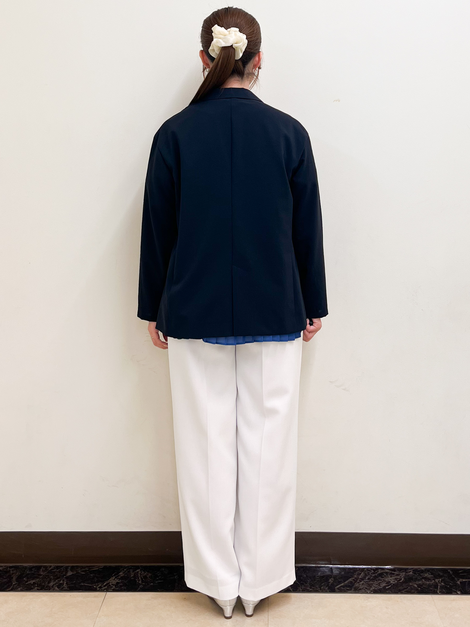 mikikoさんの「Reflect｜【SS-4Lサイズ／接触冷感／シワになりにくい】リラクシーテーラードジャケット」を使ったコーディネート