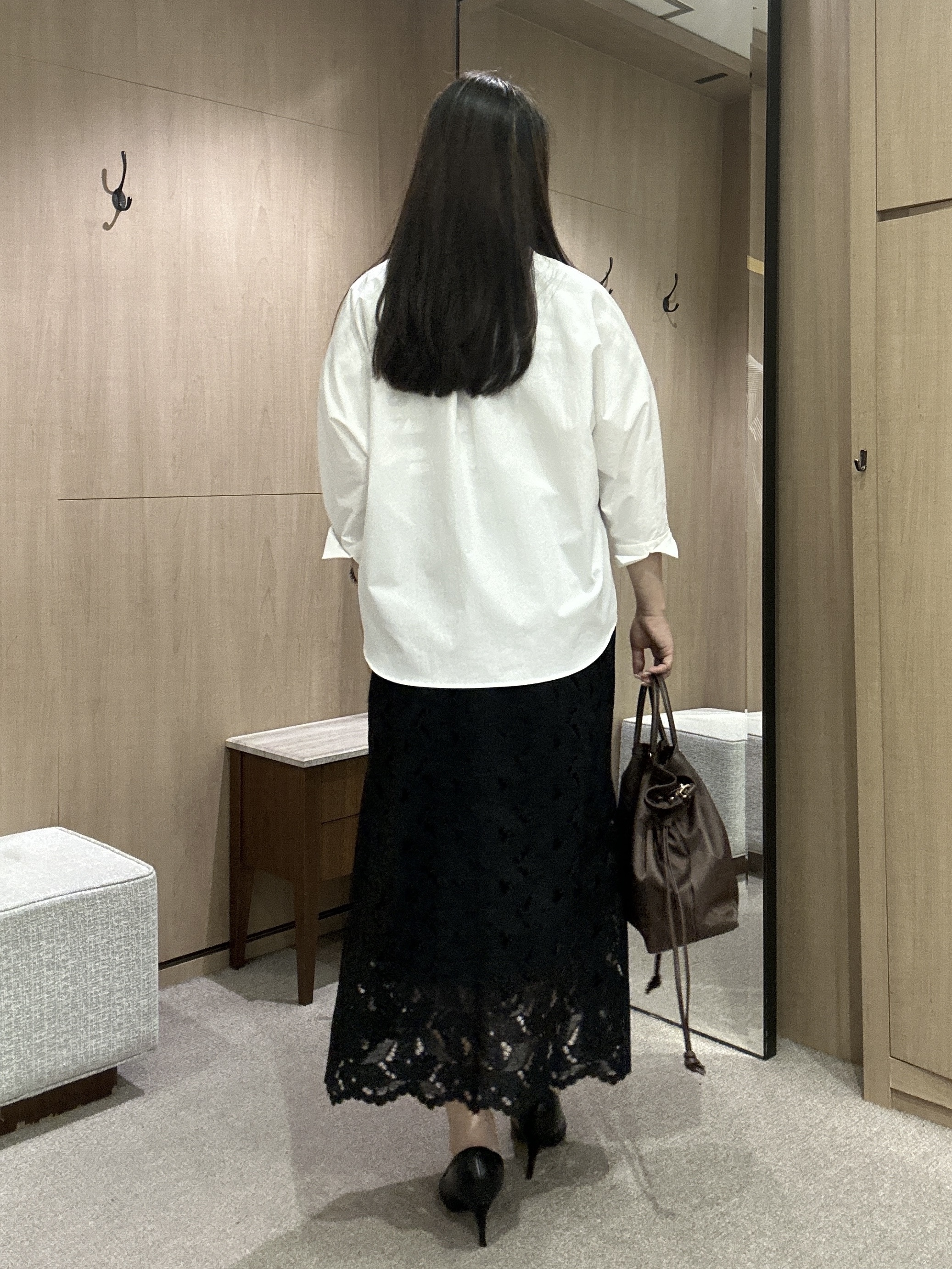YURIさんの「UNTITLED｜2WAYドロストトート」を使ったコーディネート