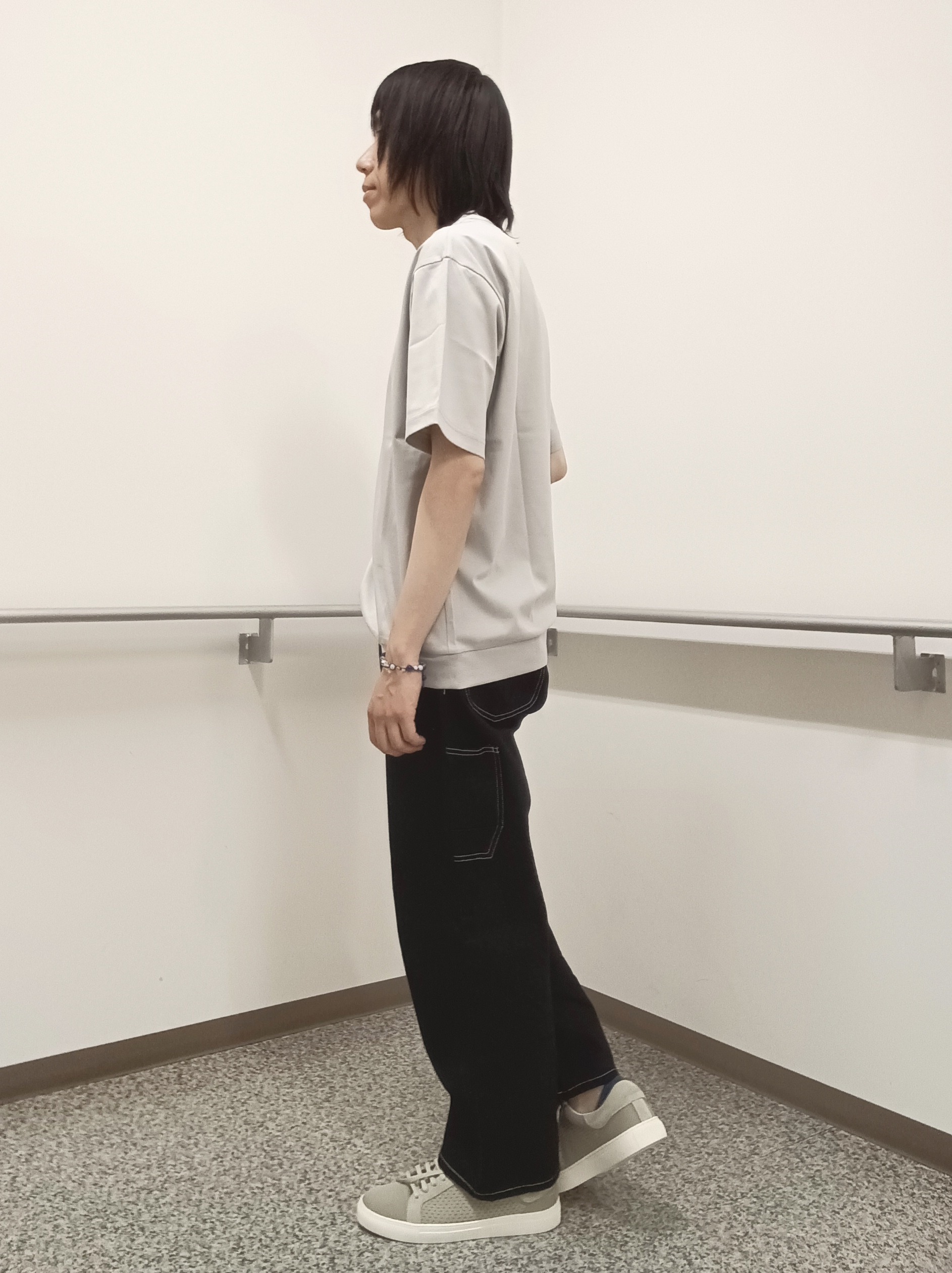 moritaさんの「TAKEO KIKUCHI｜【日本製】JFP DotAir（R）サッカー7分袖シャツ」を使ったコーディネート