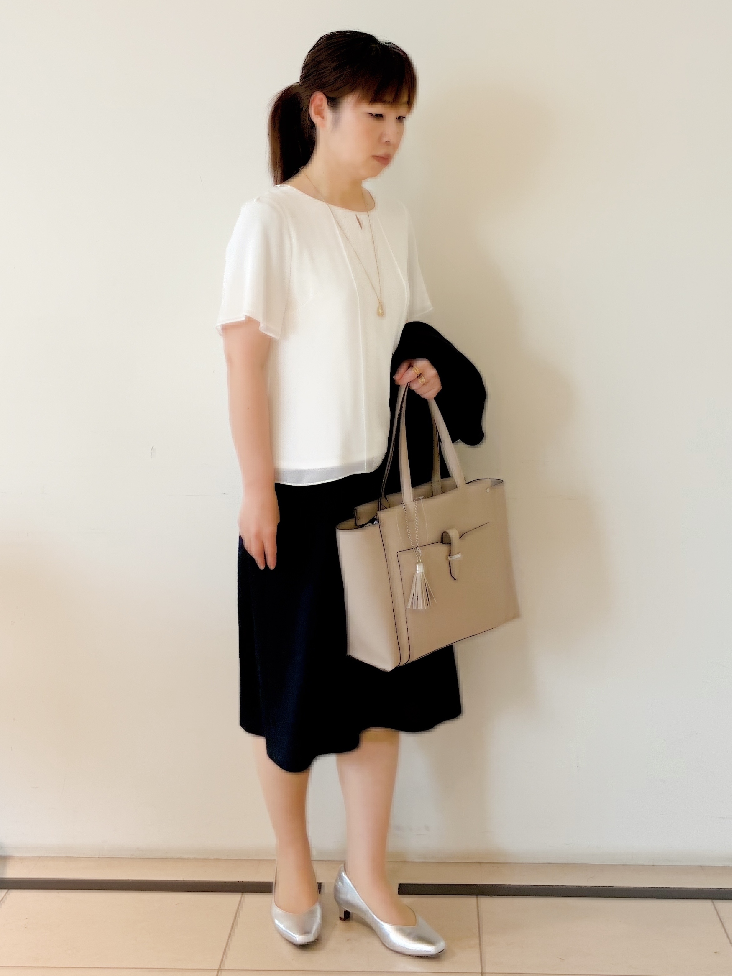 ひーさんの「Reflect｜【SS-4Lサイズ／UVカット／接触冷感】匠ジャケット／ベーシックテーラード」を使ったコーディネート