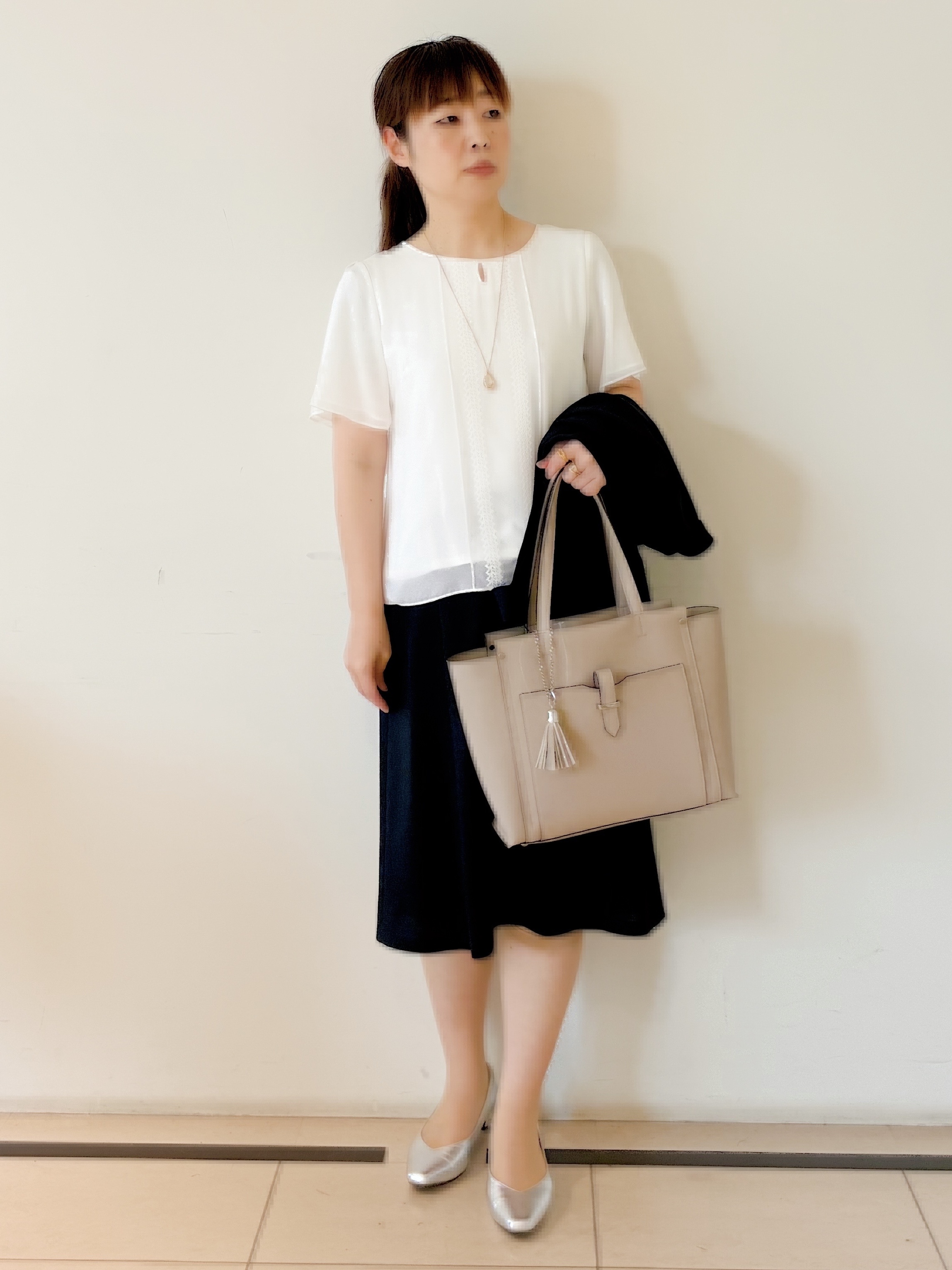 ひーさんの「Reflect｜【SS-4Lサイズ／UVカット／接触冷感】匠ジャケット／ベーシックテーラード」を使ったコーディネート