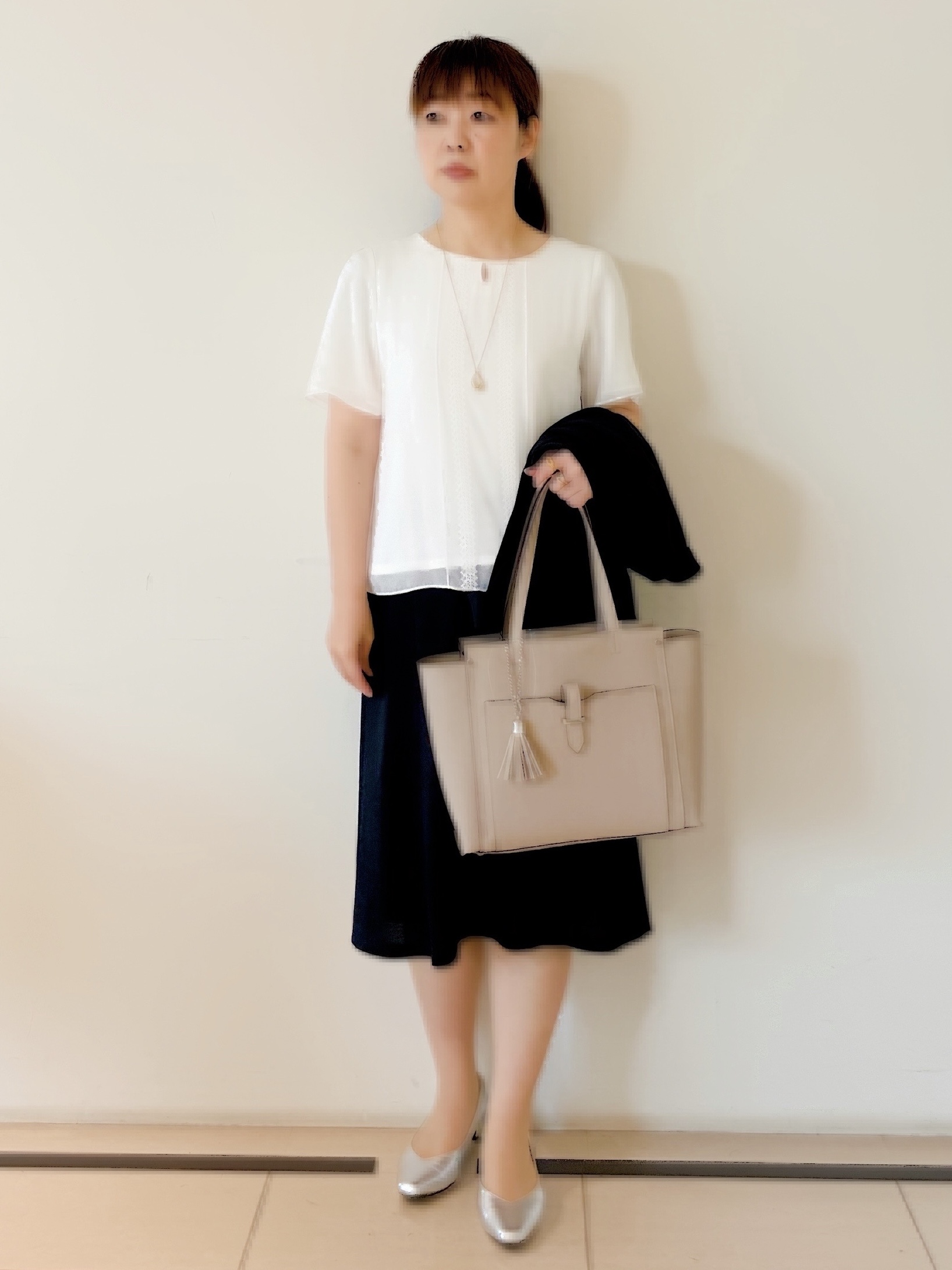 ひーさんの「Reflect｜【SS-4Lサイズ／UVカット／接触冷感】匠ジャケット／ベーシックテーラード」を使ったコーディネート