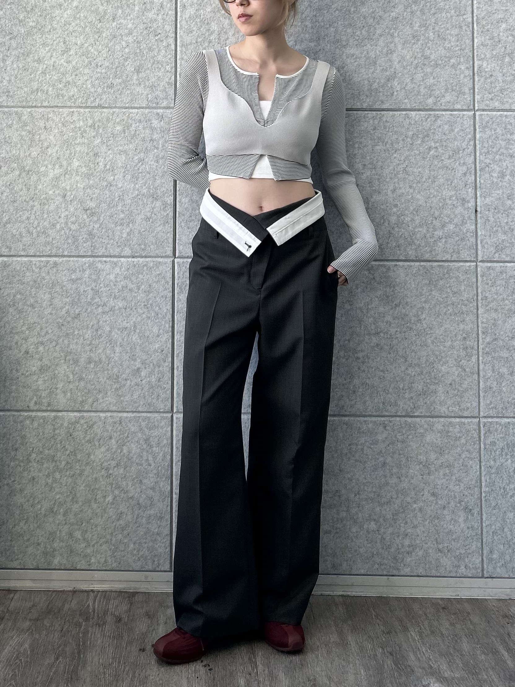 honoka Aさんの「CODE A｜【Re】stretch hook cardigan」を使ったコーディネート