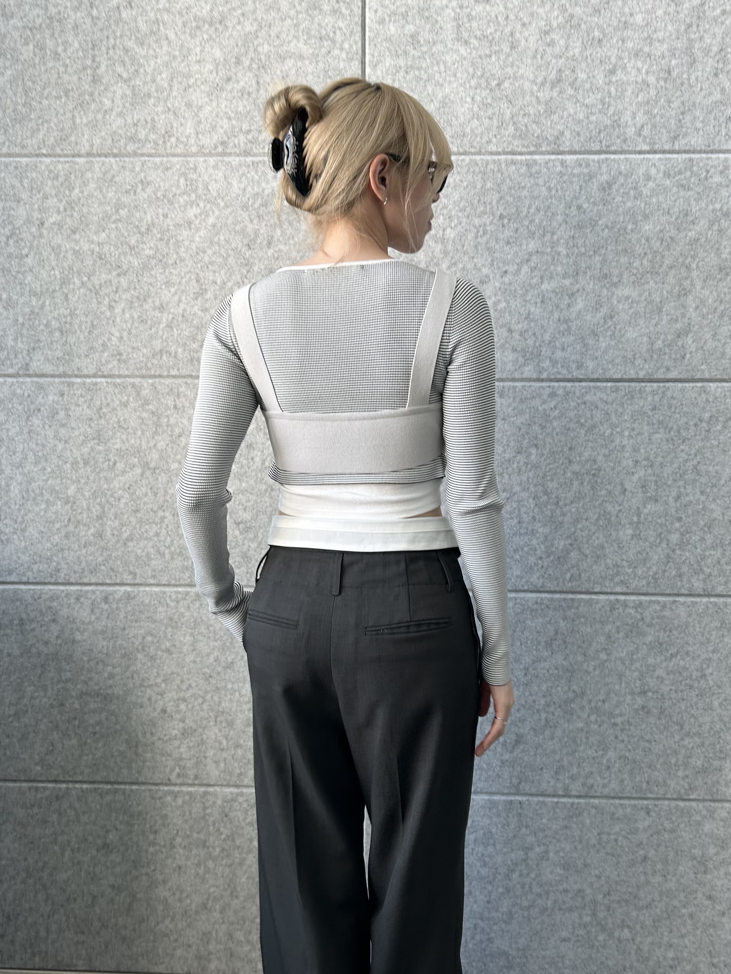 honoka Aさんの「CODE A｜【Re】stretch hook cardigan」を使ったコーディネート
