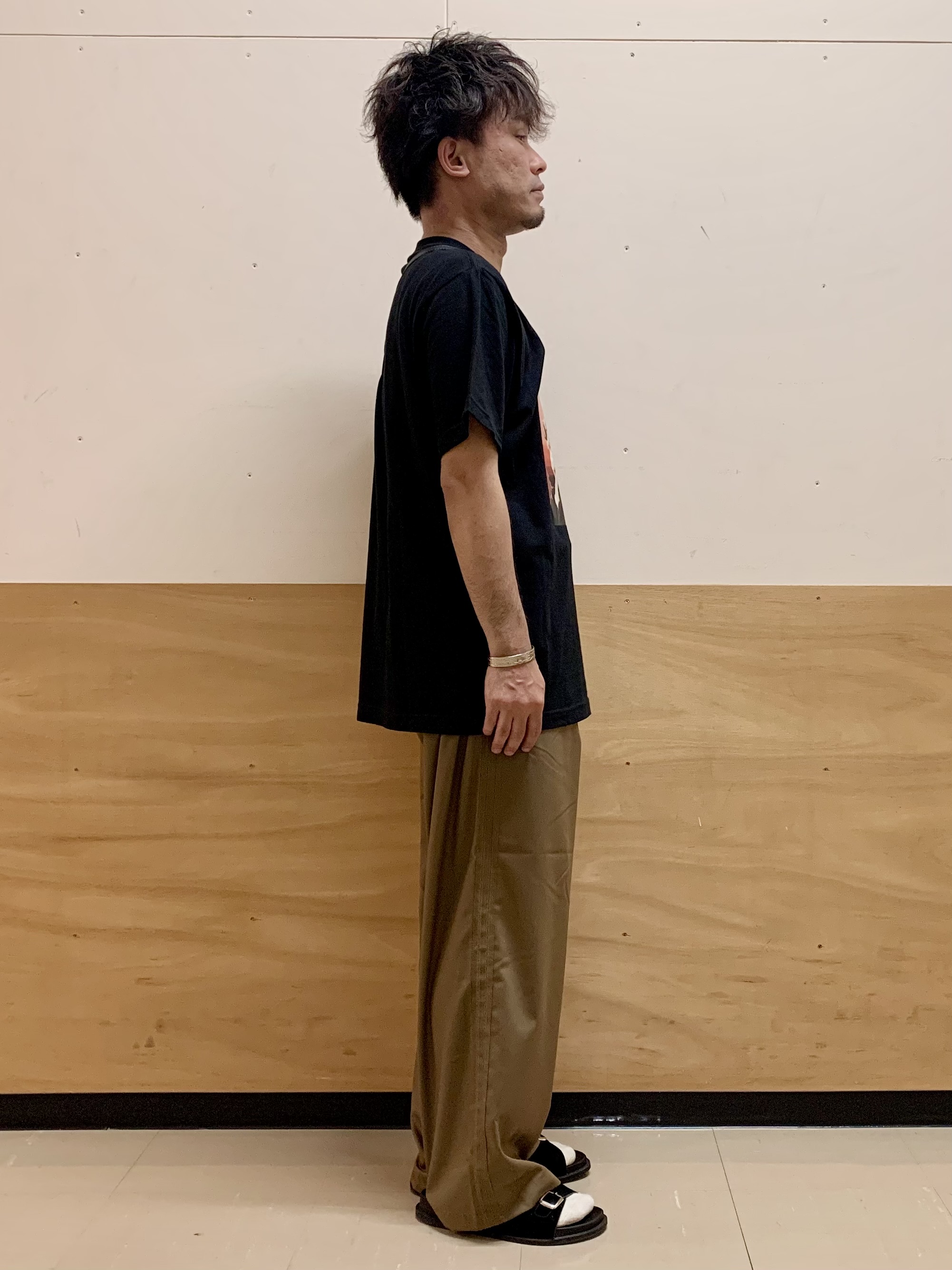 MATUさんの「THE SHOP TK｜別注マリリン・モンロー / グラフィック半袖Tシャツ」を使ったコーディネート
