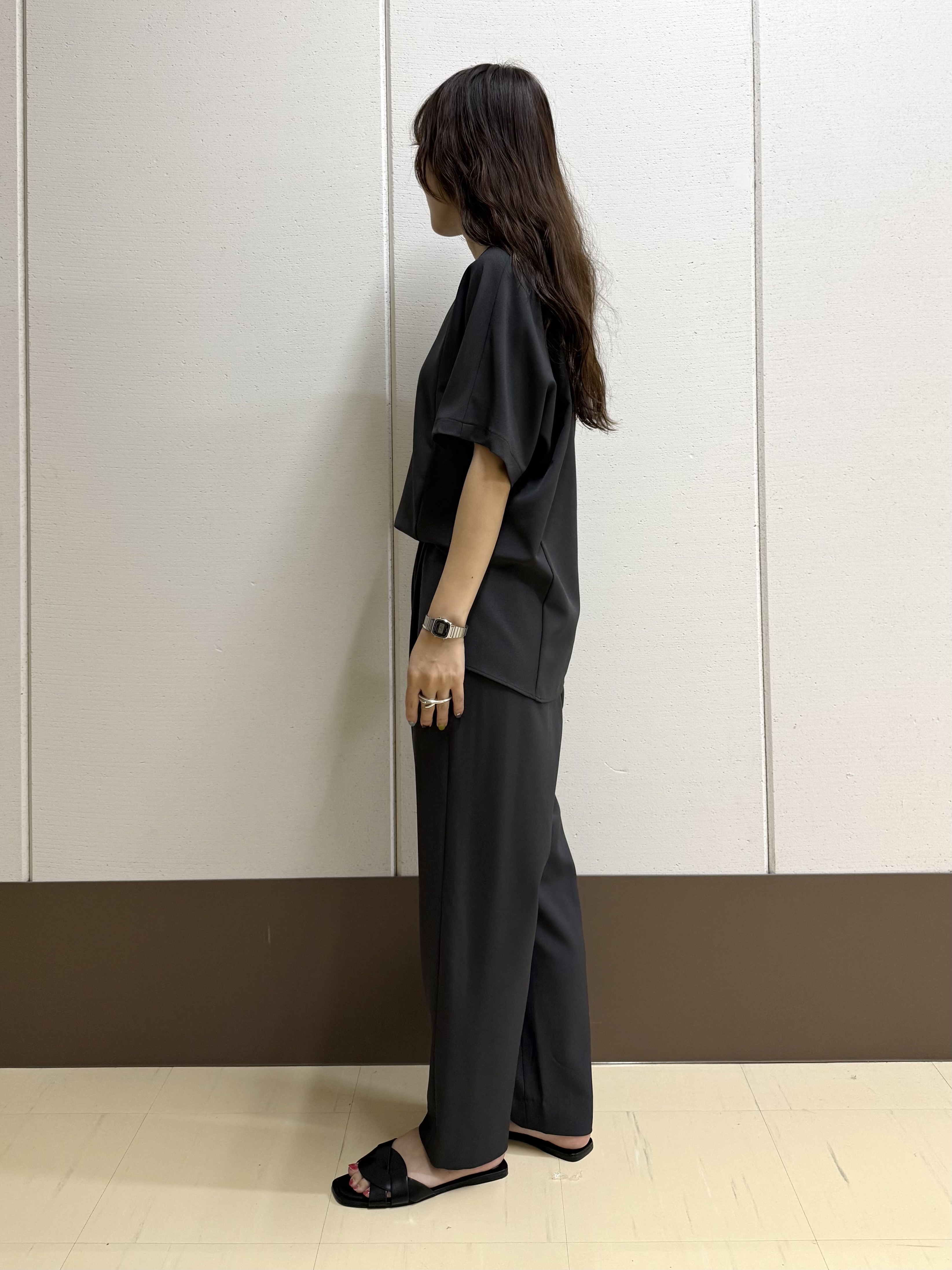 mamiさんの「INDIVI｜【着る日傘】ドルマントップス」を使ったコーディネート